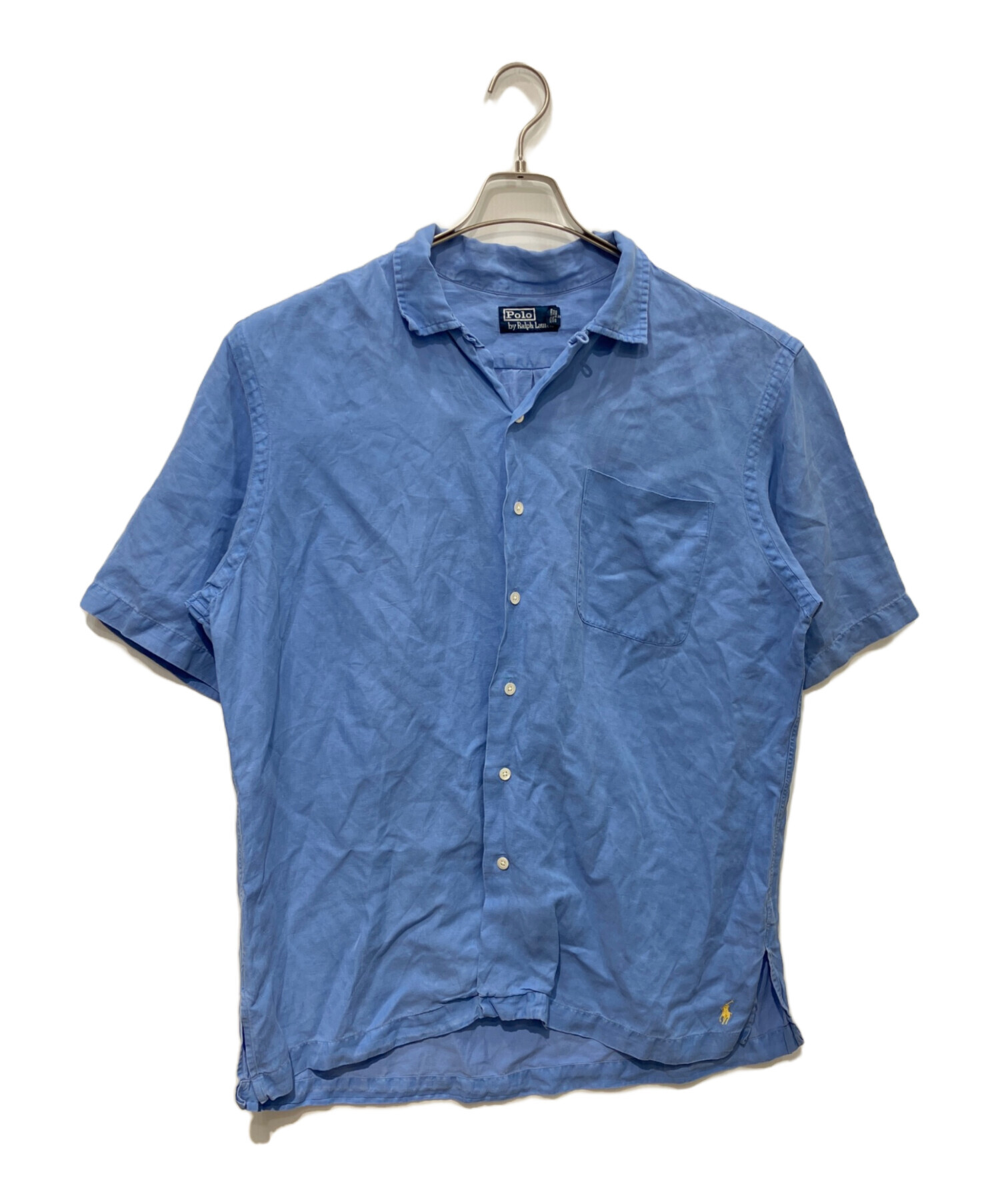 【新品未使用】最現行 Ralph Lauren リネン オープンカラー シャツ 中古・古着通販】POLO RALPH LAUREN (ポロ・ラルフローレン) オープン