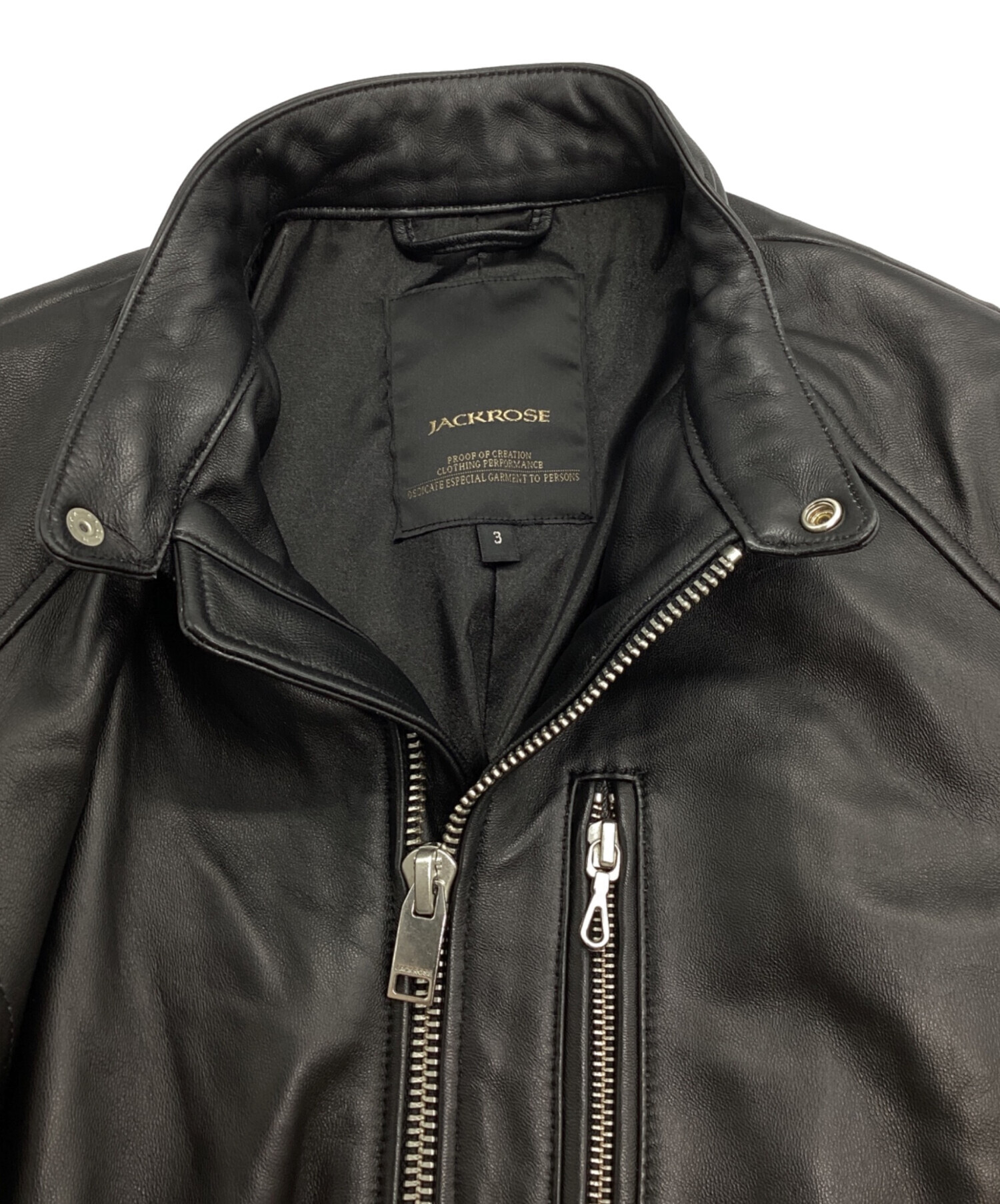 中古・古着通販】JACKROSE (ジャックローズ) シングルライダース