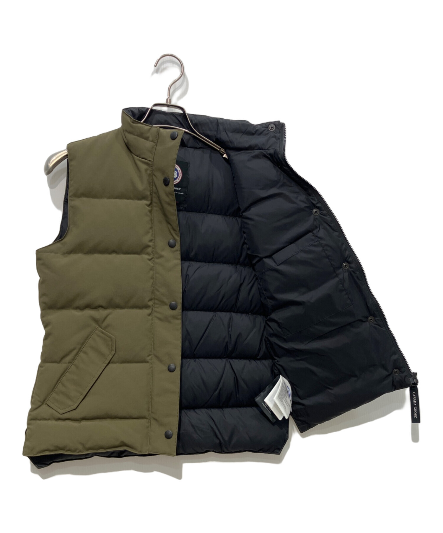 中古・古着通販】CANADA GOOSE (カナダグース) FREESTYLE VEST カーキ