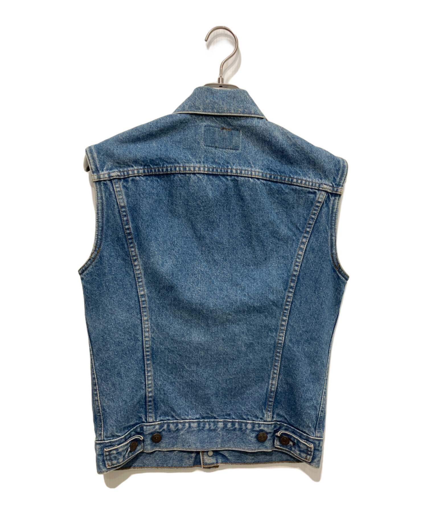中古・古着通販】LEVI'S (リーバイス) デニムベスト ボタン裏527 USA製