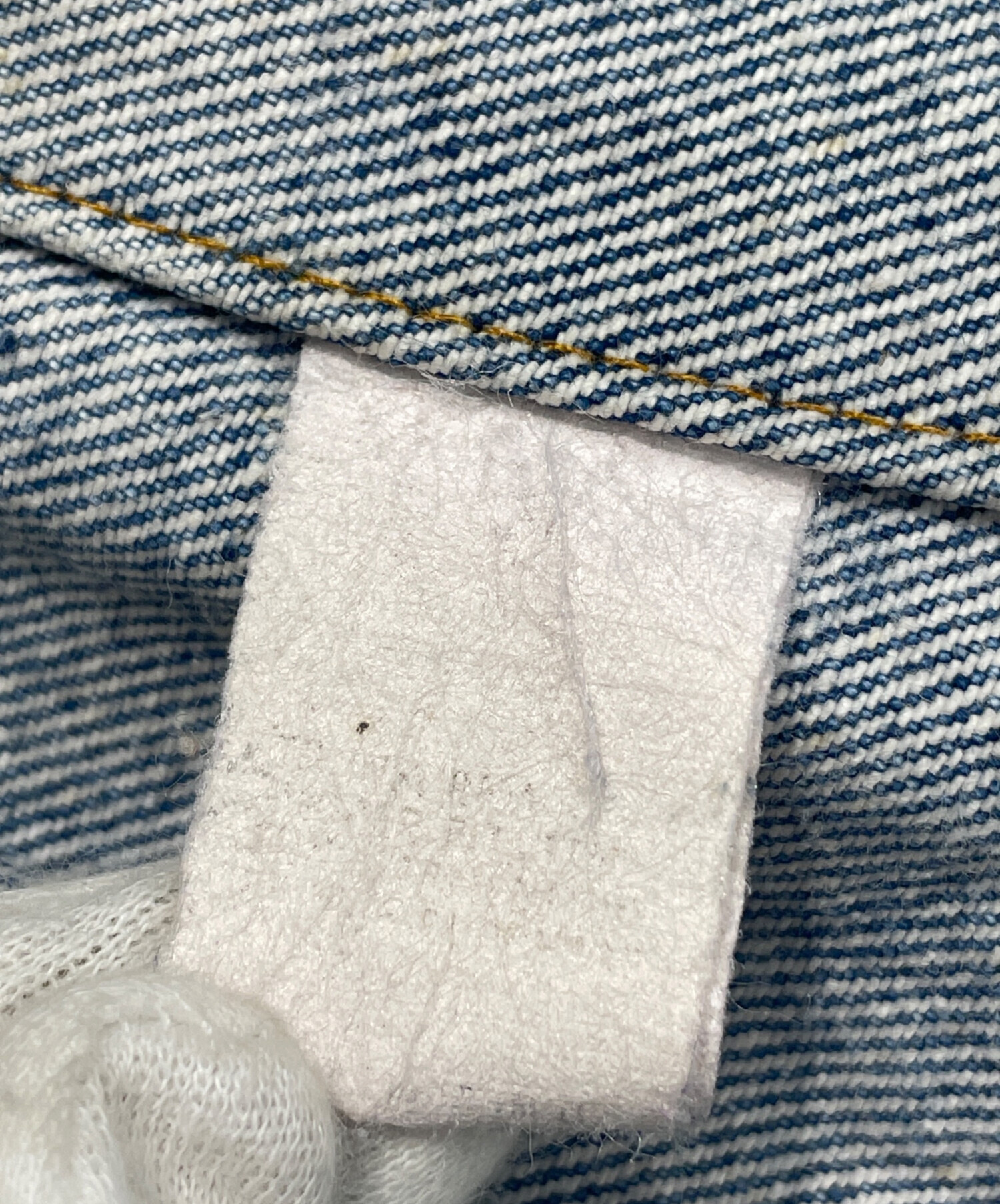 中古・古着通販】LEVI'S (リーバイス) デニムベスト ボタン裏527 USA製