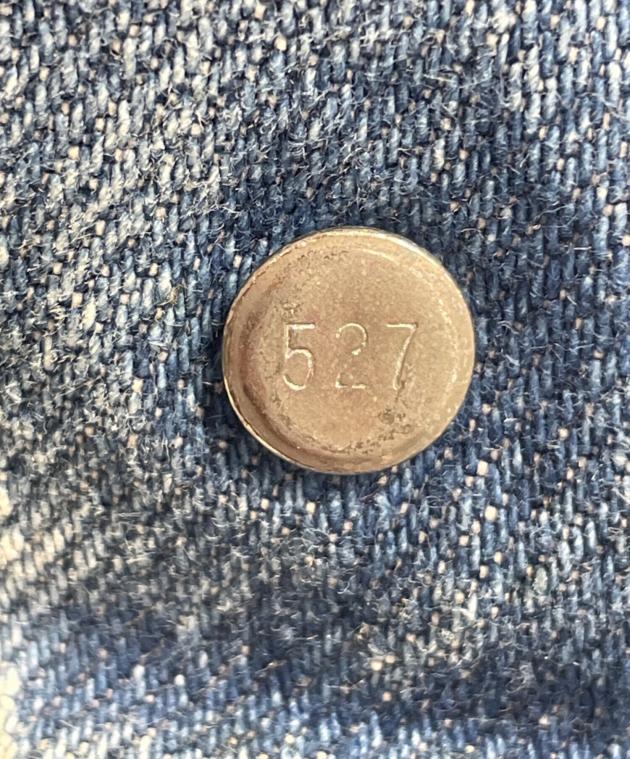 中古・古着通販】LEVI'S (リーバイス) デニムベスト ボタン裏527 USA製