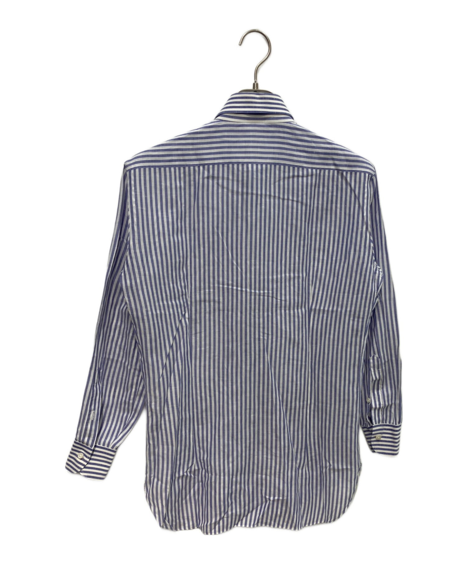 中古・古着通販】BARBA (バルバ) ホリゾンタルカラーストライプシャツ
