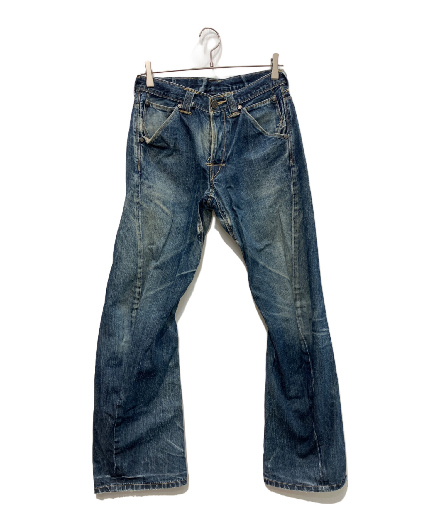 中古・古着通販】LEVI'S (リーバイス) 00s立体裁断シンチバックデニム