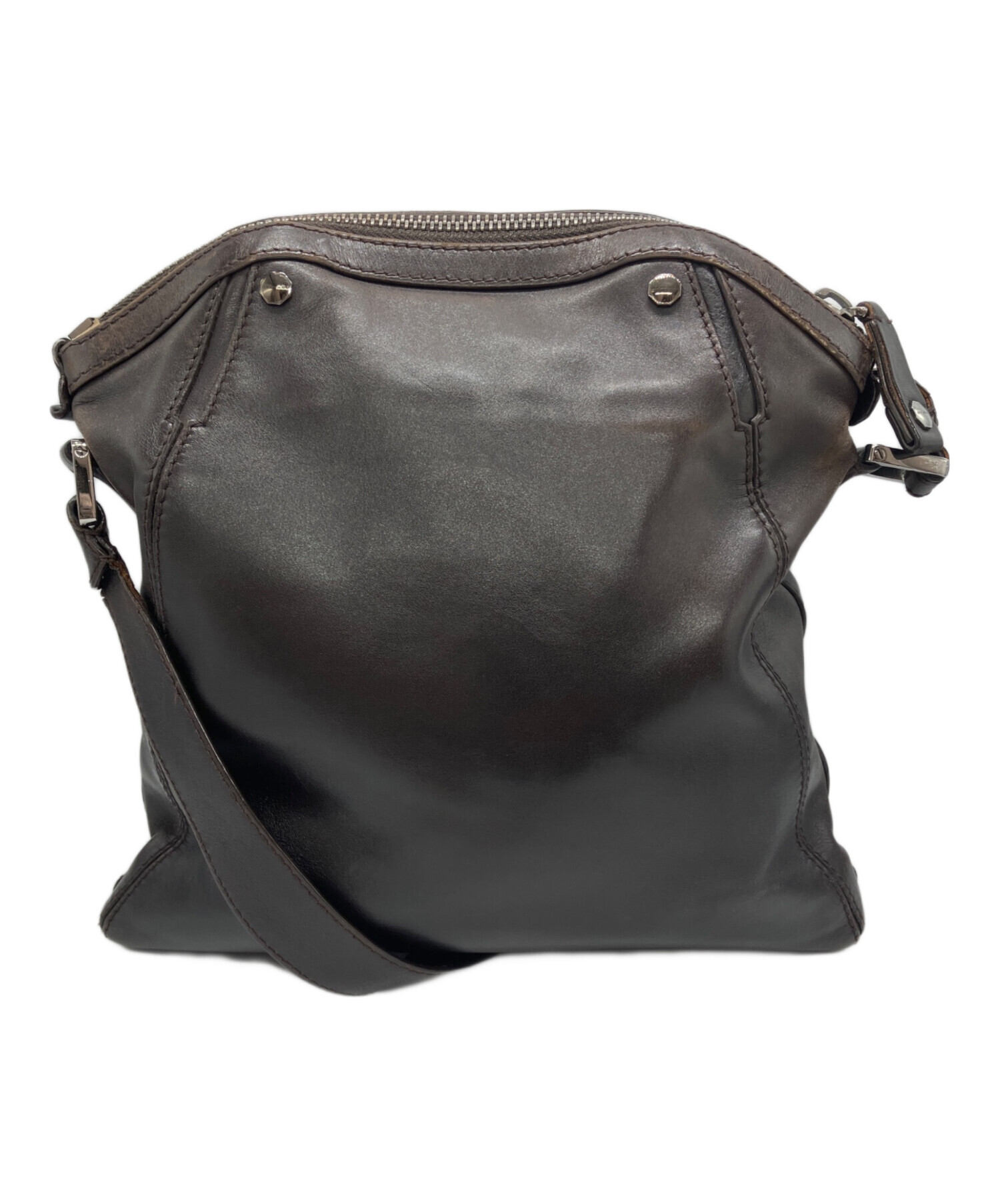 中古・古着通販】BVLGARI (ブルガリ) オクトレザーショルダーバッグ