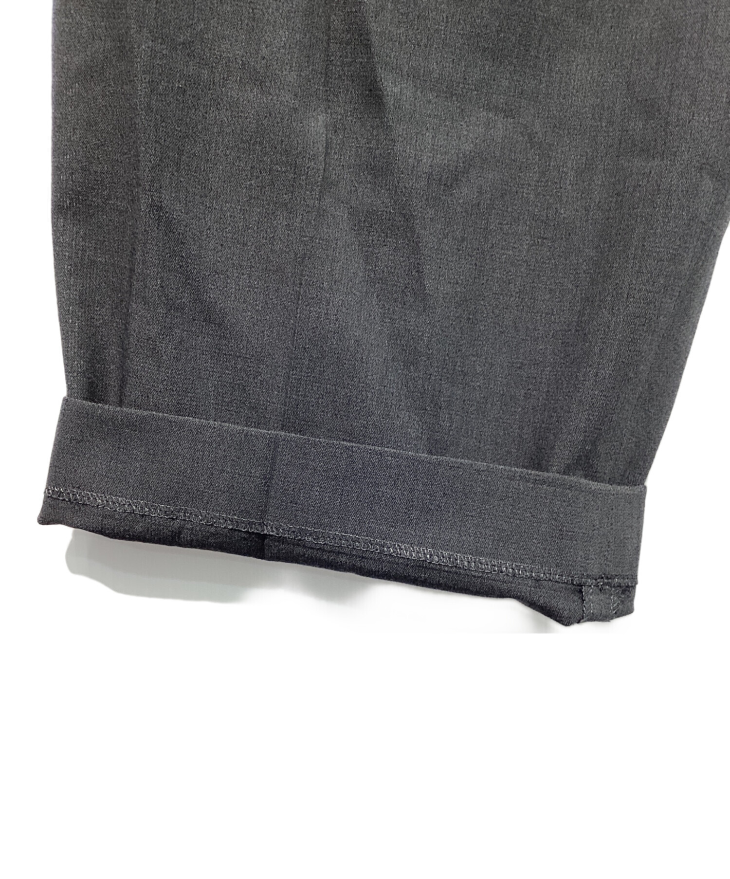 中古・古着通販】IRENISA (イレニサ) TWO TUCKS TAPERED TROUSERS 25SS