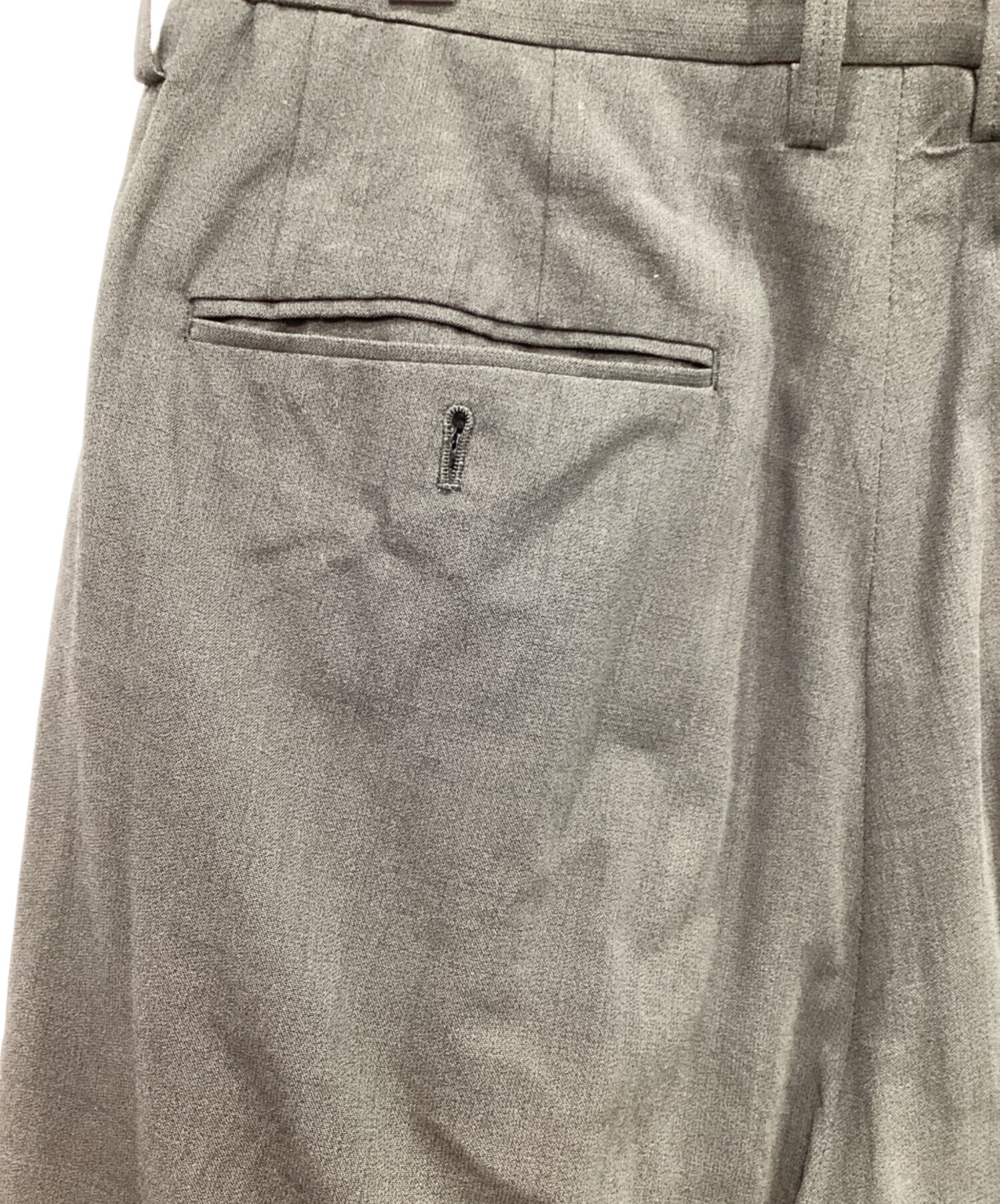 中古・古着通販】IRENISA (イレニサ) TWO TUCKS TAPERED TROUSERS 25SS