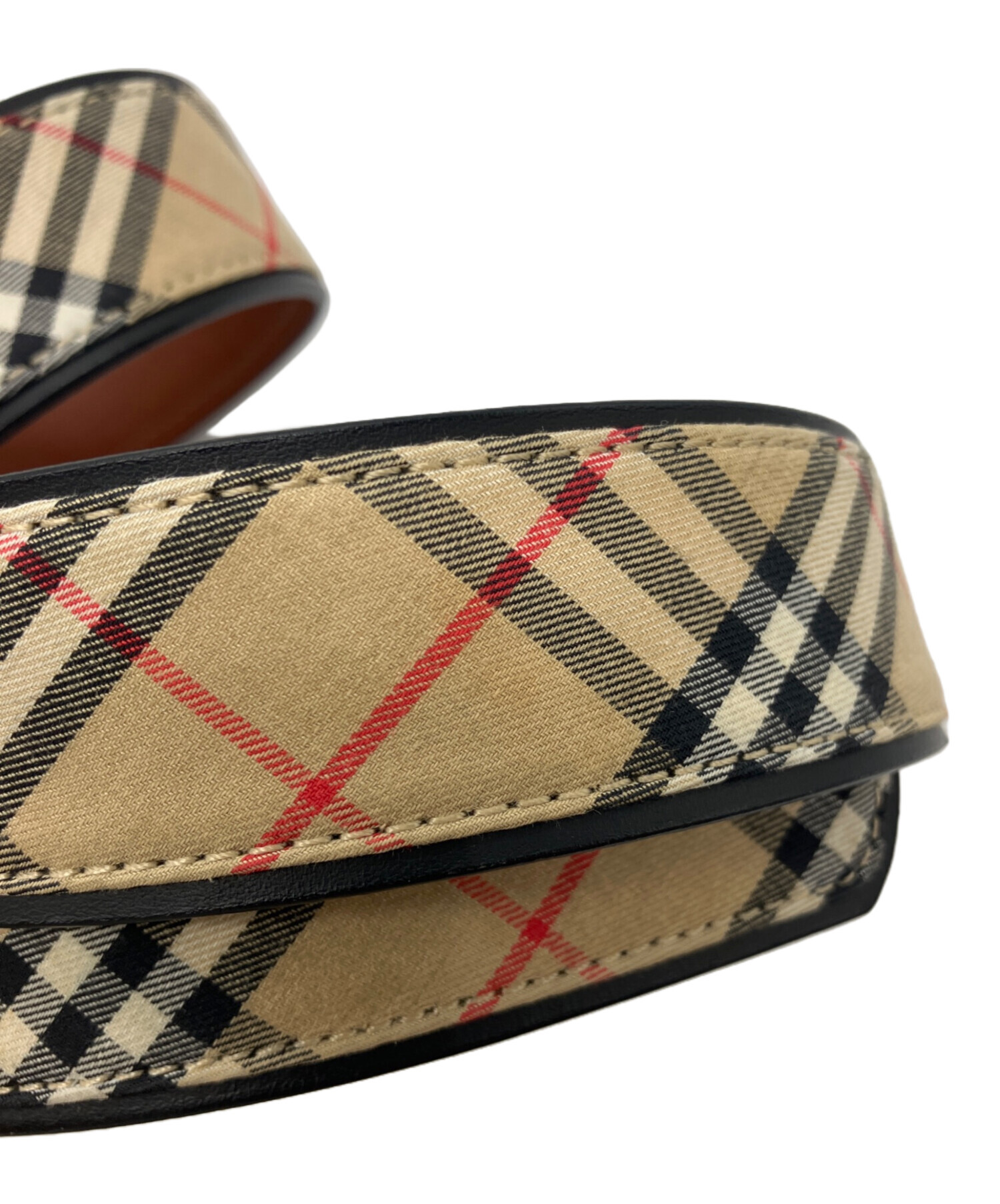 BURBERRY GOLF ノバチェック ベルト ベージュ 中古・古着通販】BURBERRY GOLF (バーバリーゴルフ) ノバチェック