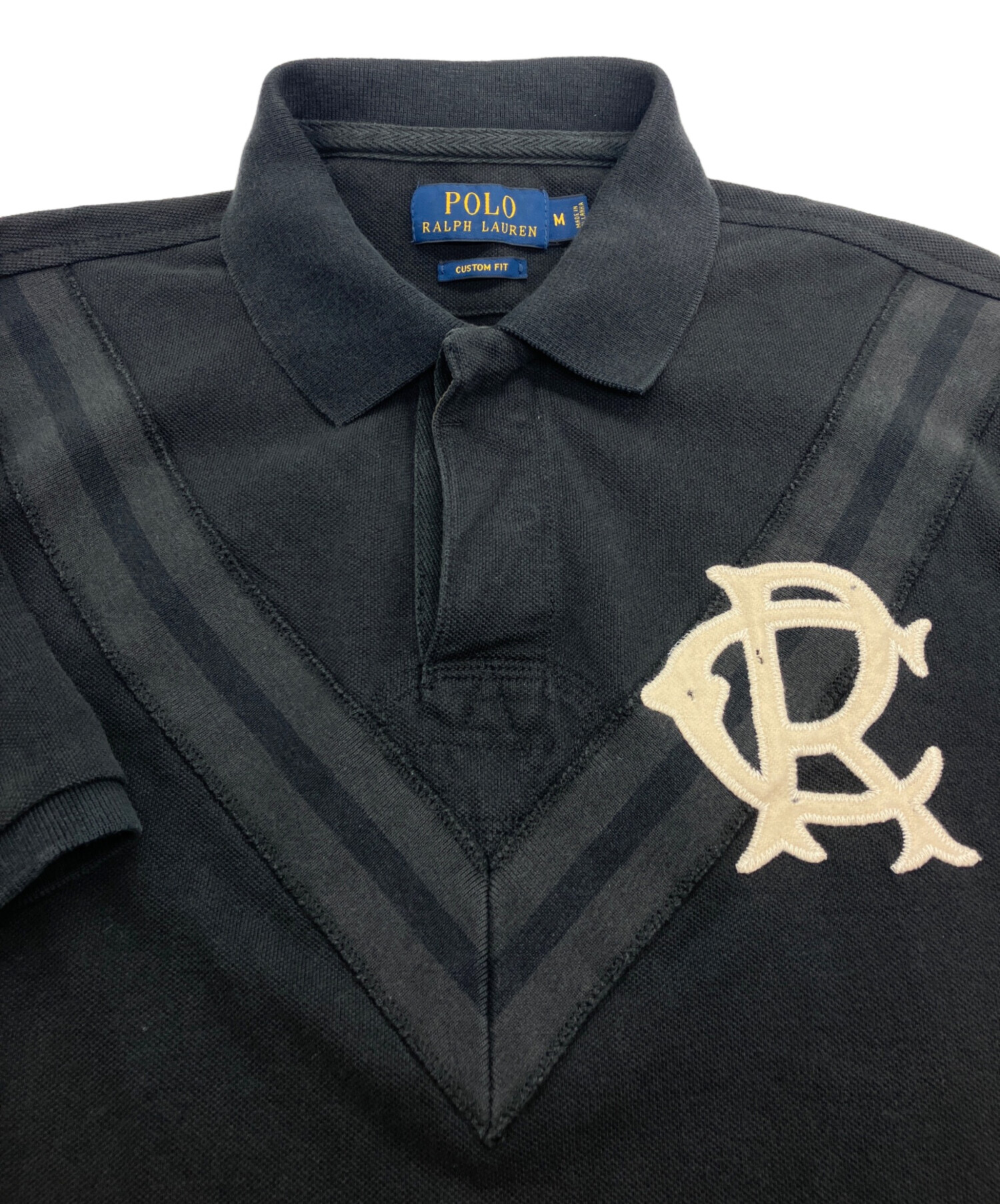 中古・古着通販】POLO RALPH LAUREN (ポロ・ラルフローレン) V字切替