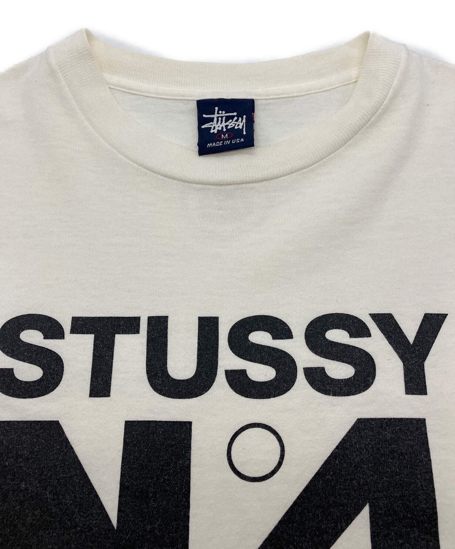 中古・古着通販】stussy (ステューシー) N4プリントTシャツ OLD USA製