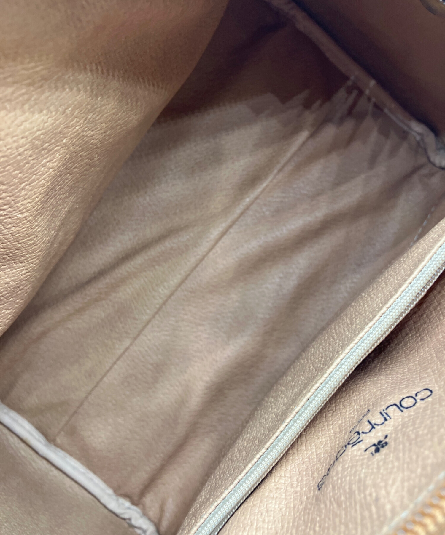 中古・古着通販】courreges (クレージュ) ミニボストンバッグ ベージュ