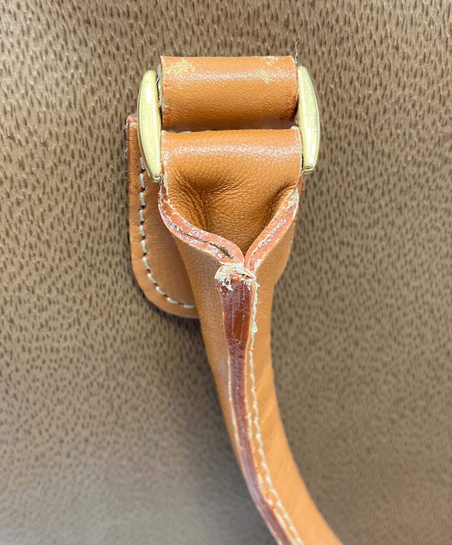 中古・古着通販】courreges (クレージュ) ミニボストンバッグ ベージュ