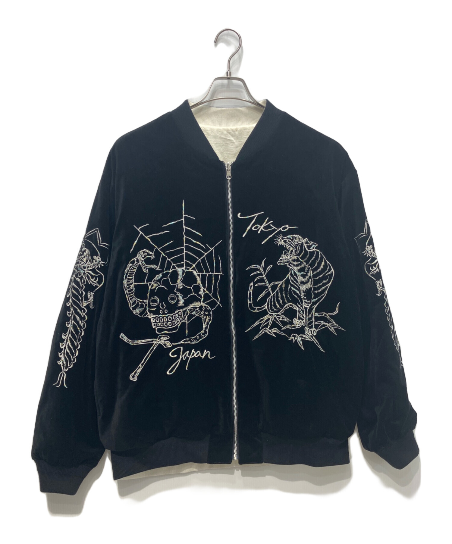 ス*家様 希少 レア NEYRIES ネイリーズ　別珍 刺繍　リバーシブル　ヴィ 中古・古着通販】NEIGHBORHOOD (ネイバーフッド) SOUVENIR JACKET 25AW