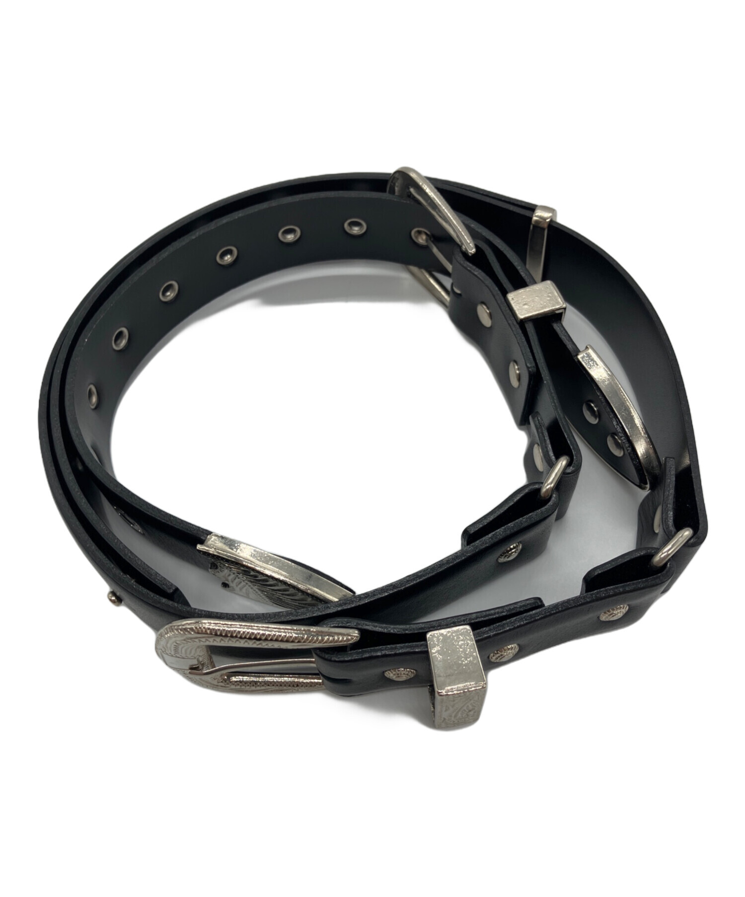 中古・古着通販】TOGA PULLA (トーガ プルラ) ダブルバックルベルト