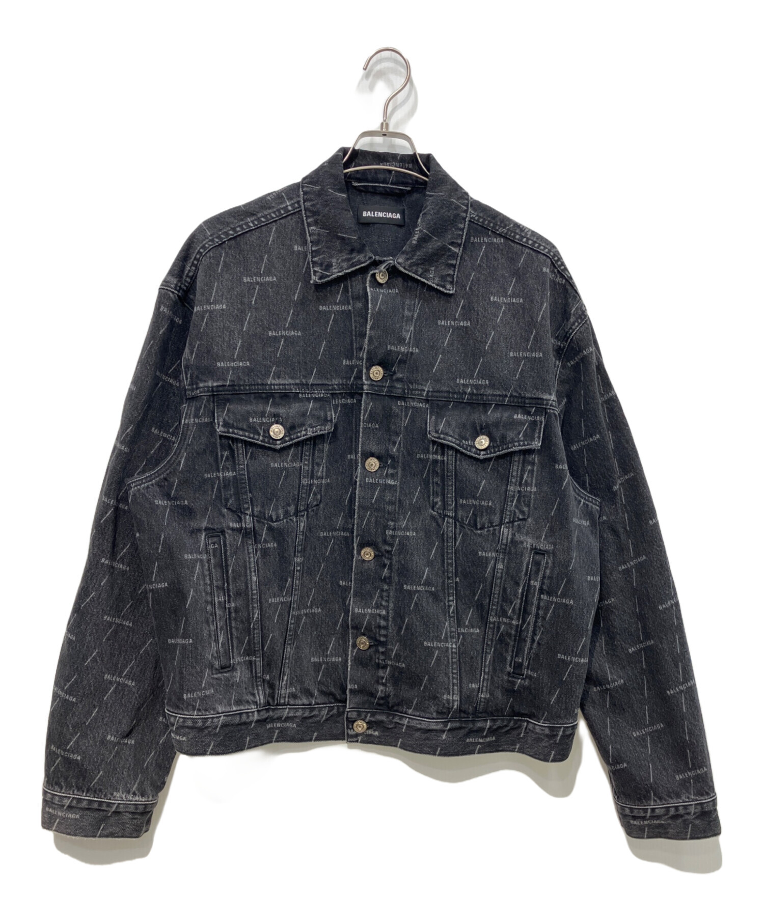 中古・古着通販】BALENCIAGA (バレンシアガ) マルチロゴデニム