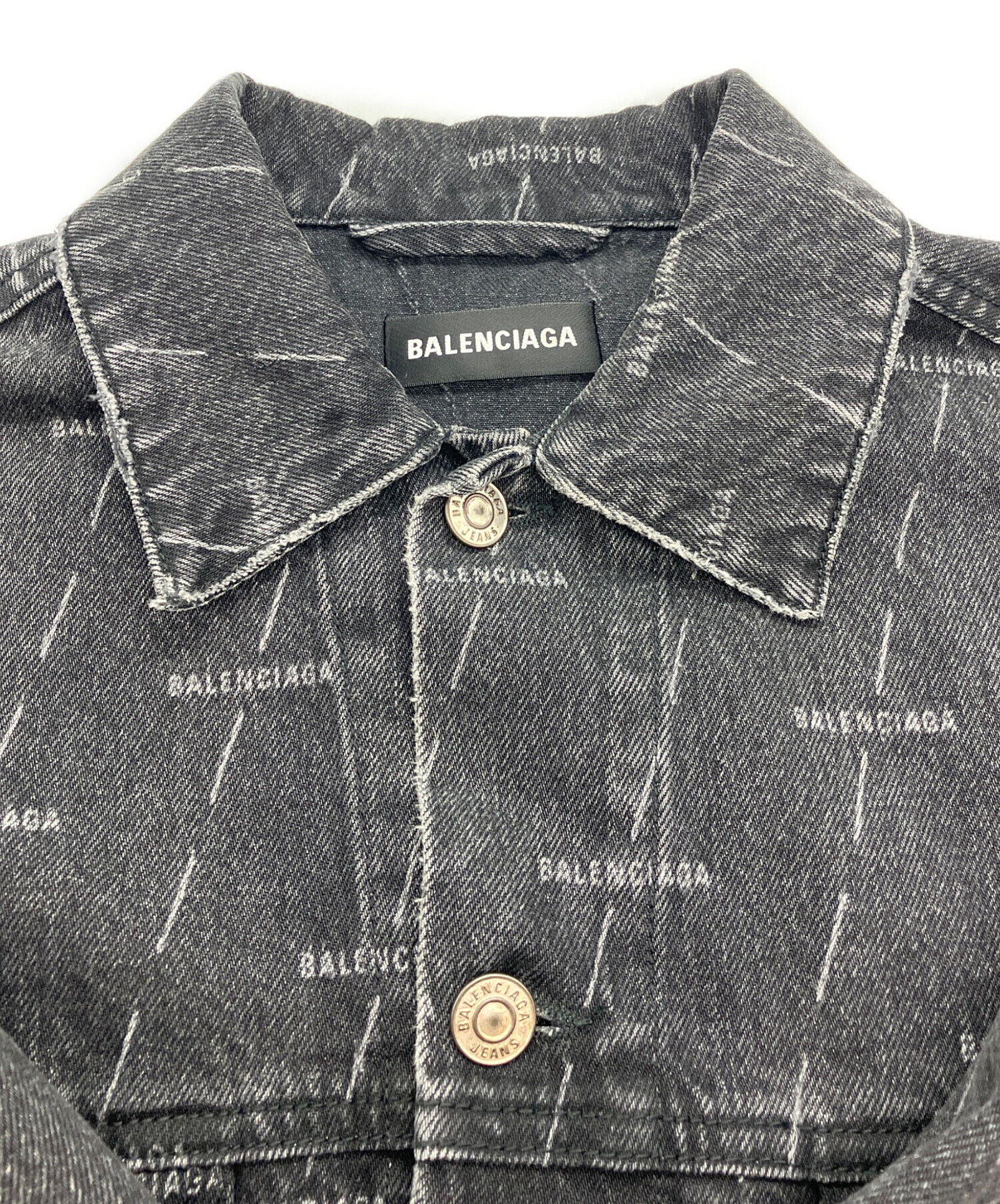 中古・古着通販】BALENCIAGA (バレンシアガ) マルチロゴデニム