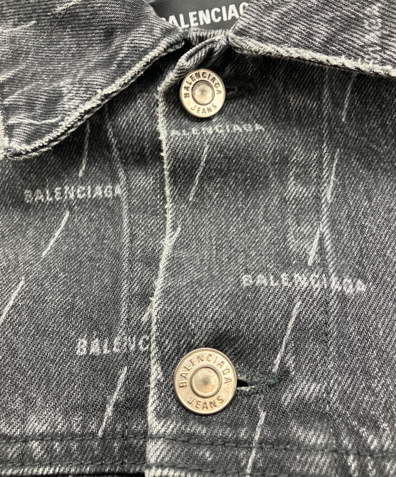 中古・古着通販】BALENCIAGA (バレンシアガ) マルチロゴデニム