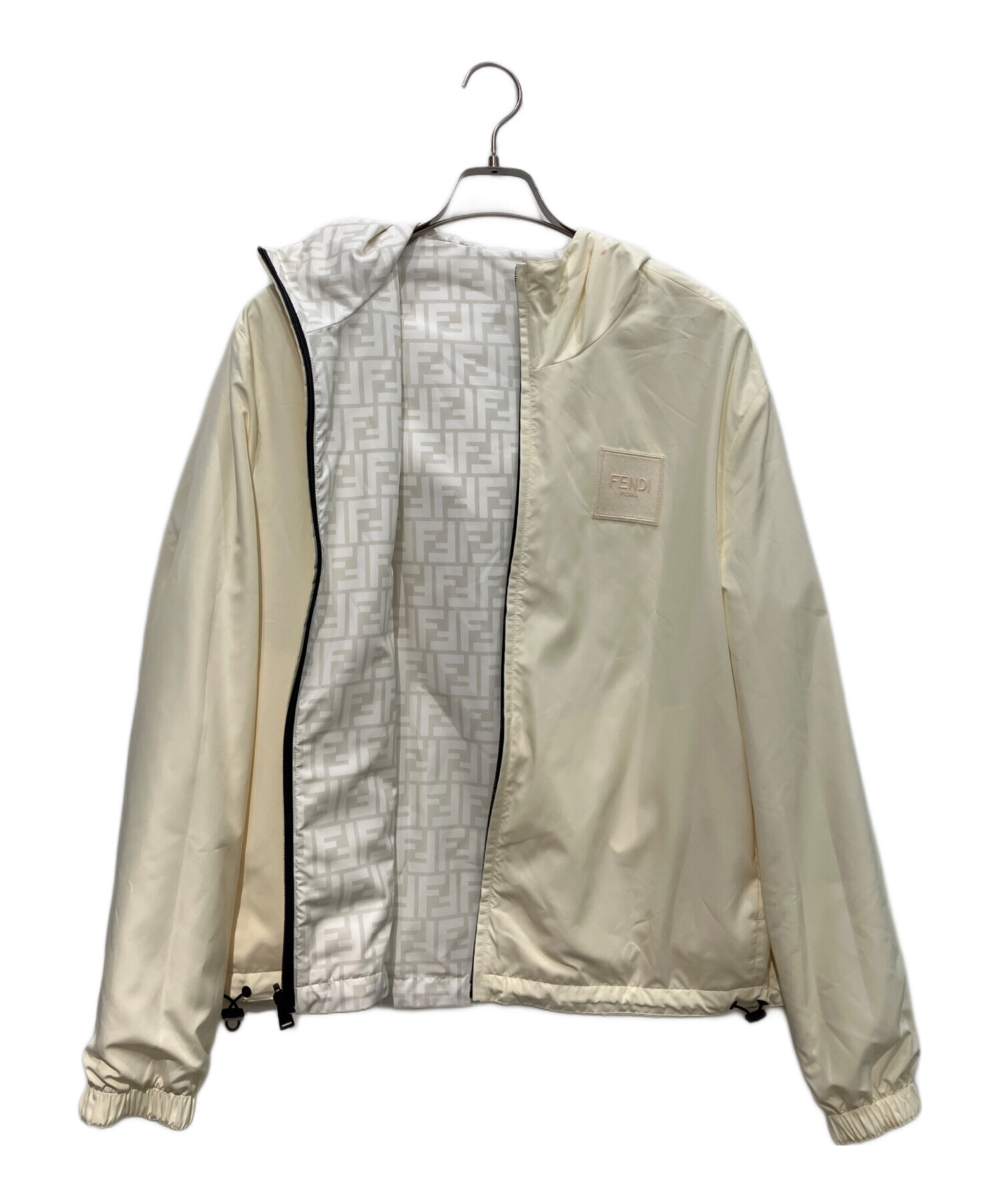 中古・古着通販】FENDI (フェンディ) リバーシブルジャケット ホワイト