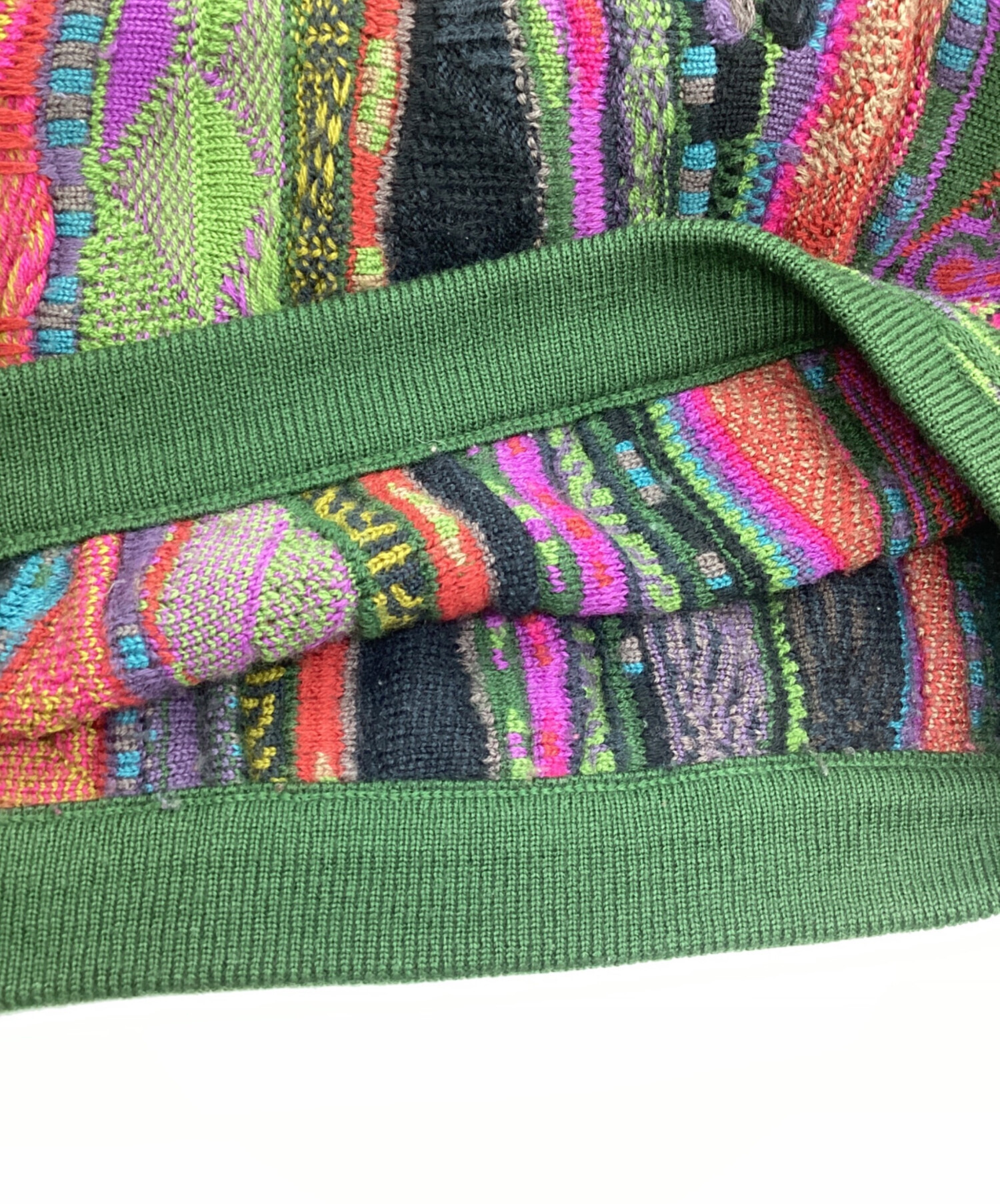 中古・古着通販】COOGI (クージー) 3Dニット マルチカラー サイズ:SS