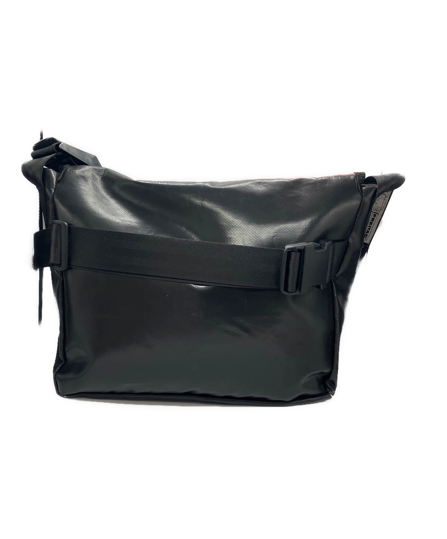 FREITAG F13 TOP CAT オールブラック/黒 中古・古着通販】FREITAG (フライターグ) F13 TOP CAT ブラック×レッド
