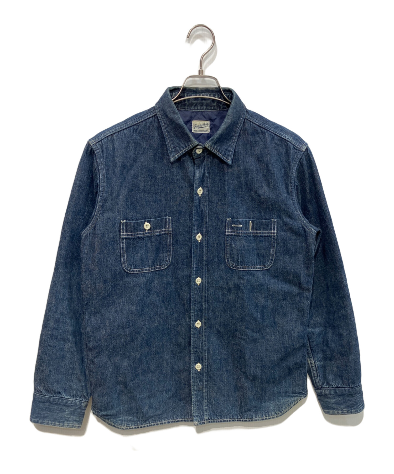 tenderloin テンダーロイン　デニム　ジャケット　コーディロイ　シャツ 中古・古着通販】TENDERLOIN (テンダーロイン) 中綿デニムシャツ