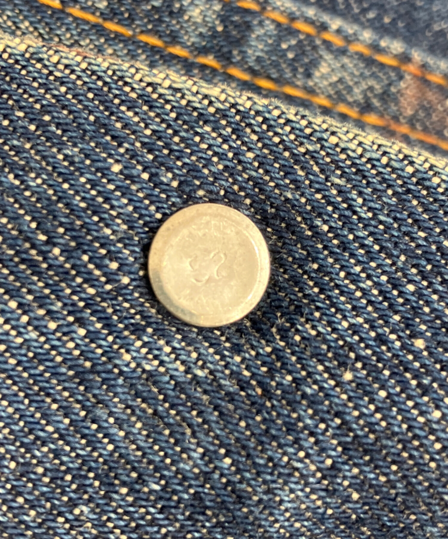 中古・古着通販】LEVI'S (リーバイス) 70sデニムジャケット 52刻印 USA