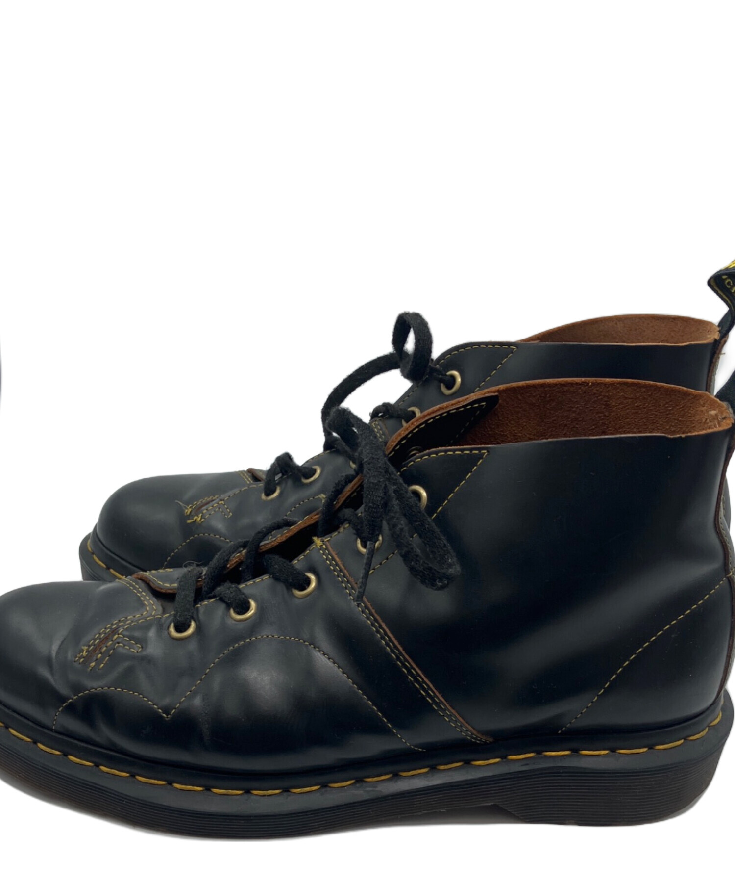 Dr.Martens ドクターマーチン　CHURモンキーブーツ　ブラック 中古・古着通販】Dr.Martens (ドクターマーチン) CHURCH モンキー