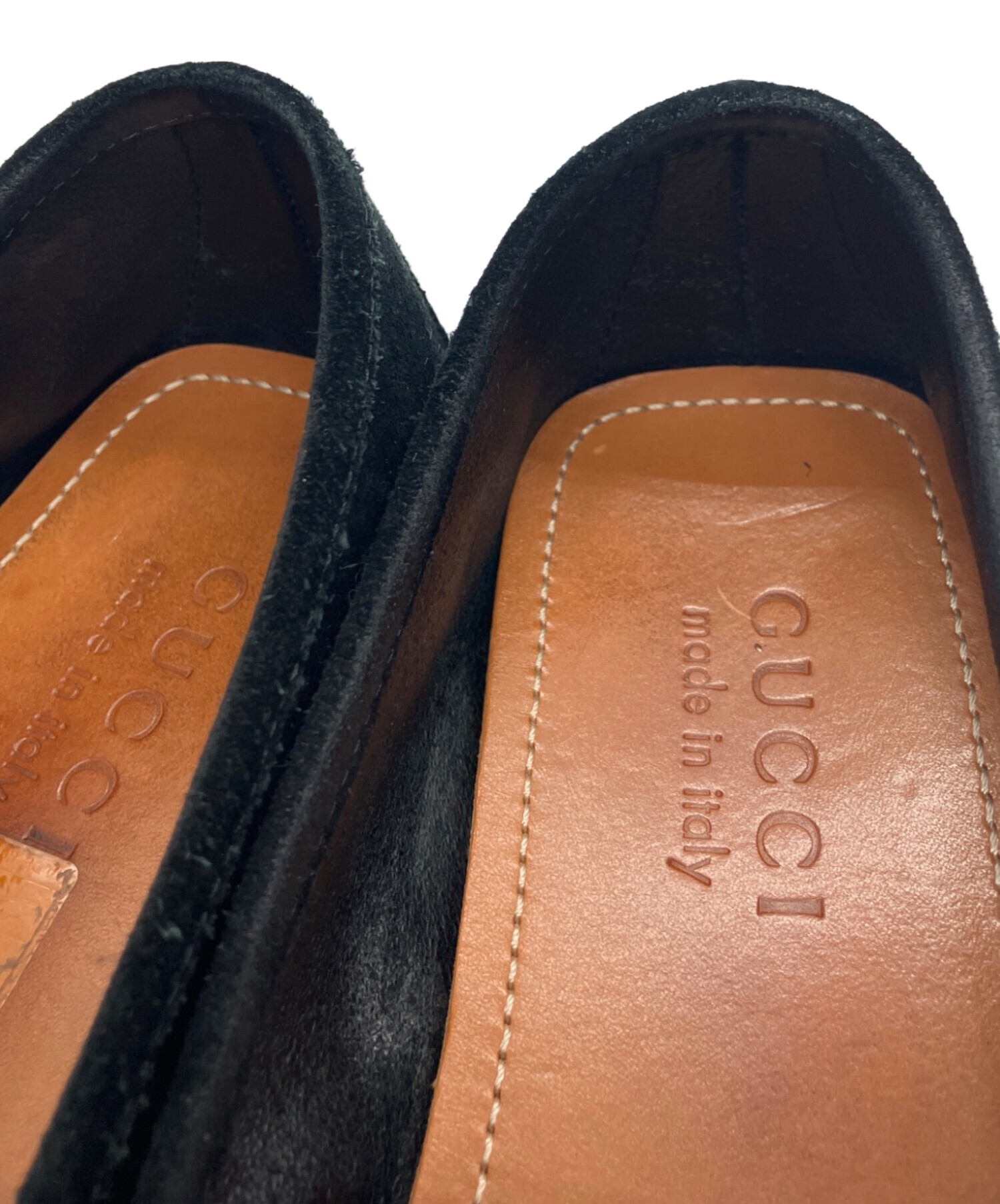 中古・古着通販】GUCCI (グッチ) シェリーラインドライビングシューズ
