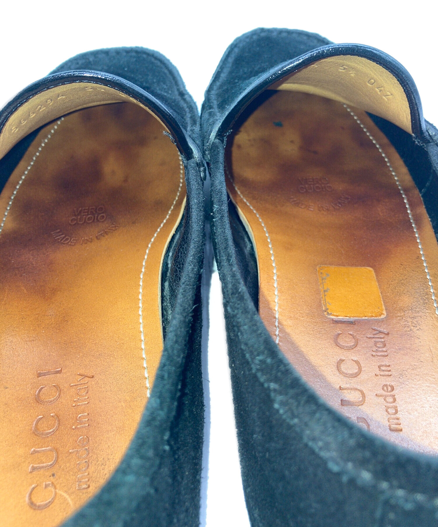 中古・古着通販】GUCCI (グッチ) シェリーラインドライビングシューズ