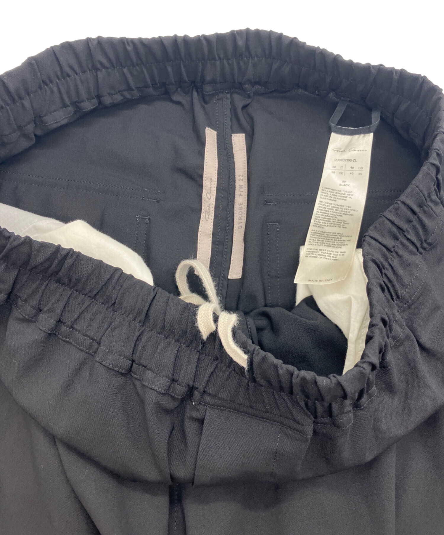 中古・古着通販】RICK OWENS (リックオウエンス) 22AW Drawstring