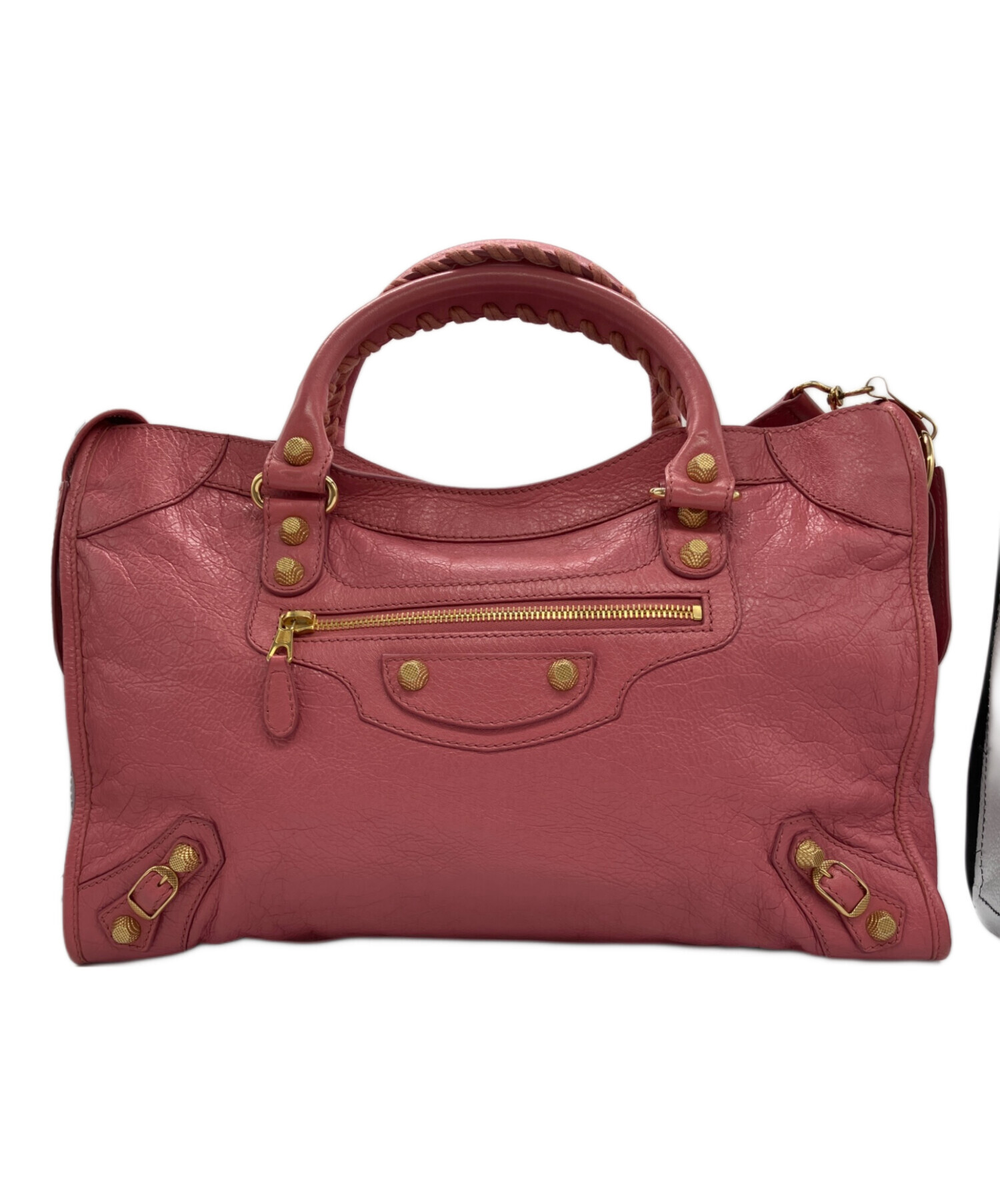 中古・古着通販】BALENCIAGA (バレンシアガ) GIANT CITY BAG ピンク