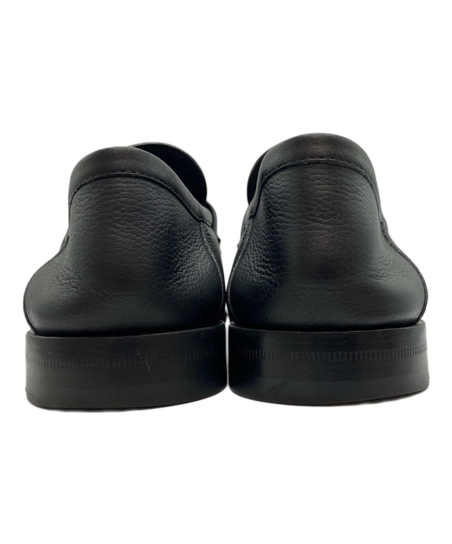美品　Louis Vuitton 黒 ローファー　サイズ38.5 中古・古着通販】LOUIS VUITTON (ルイ ヴィトン) メジャーライン