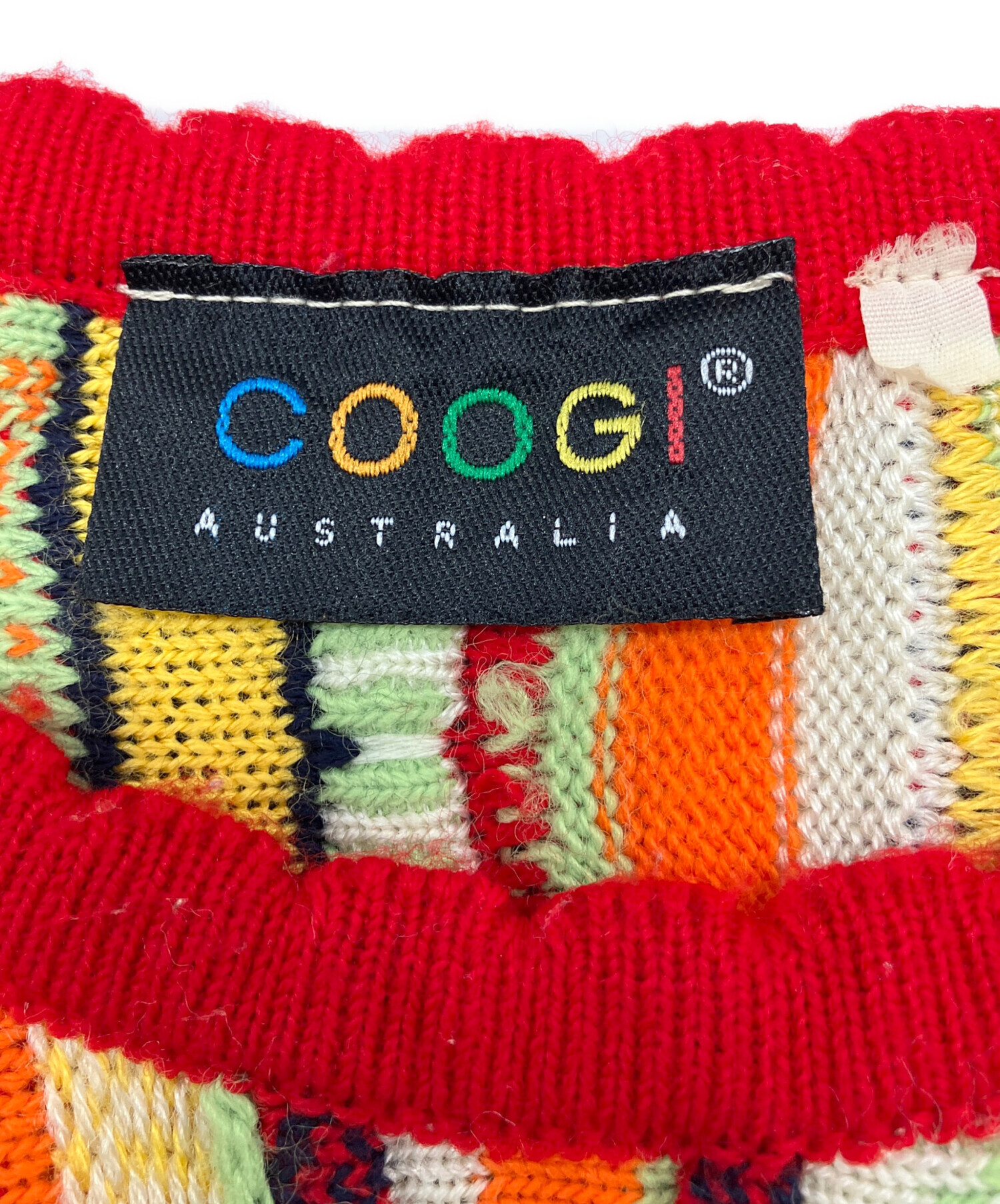 中古・古着通販】Coogi (クージー) 3Dニットワンピース マルチカラー