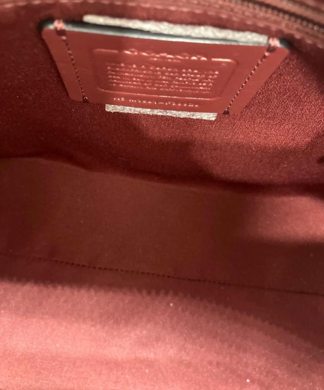 中古・古着通販】COACH (コーチ) シグネチャーミニボストンバッグ