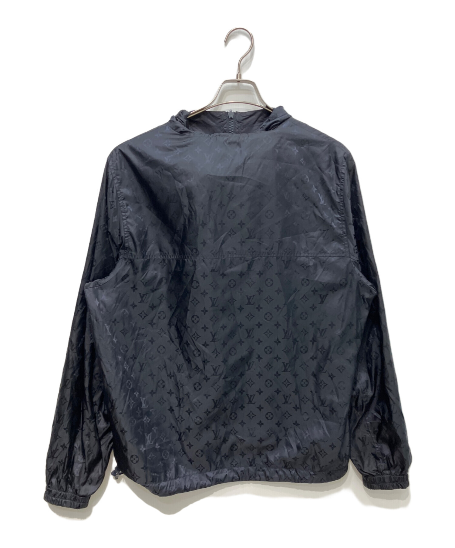 LOUIS VUITTON ジャケット ネイビーブラック 中古・古着通販】LOUIS VUITTON (ルイ ヴィトン) モノグラム