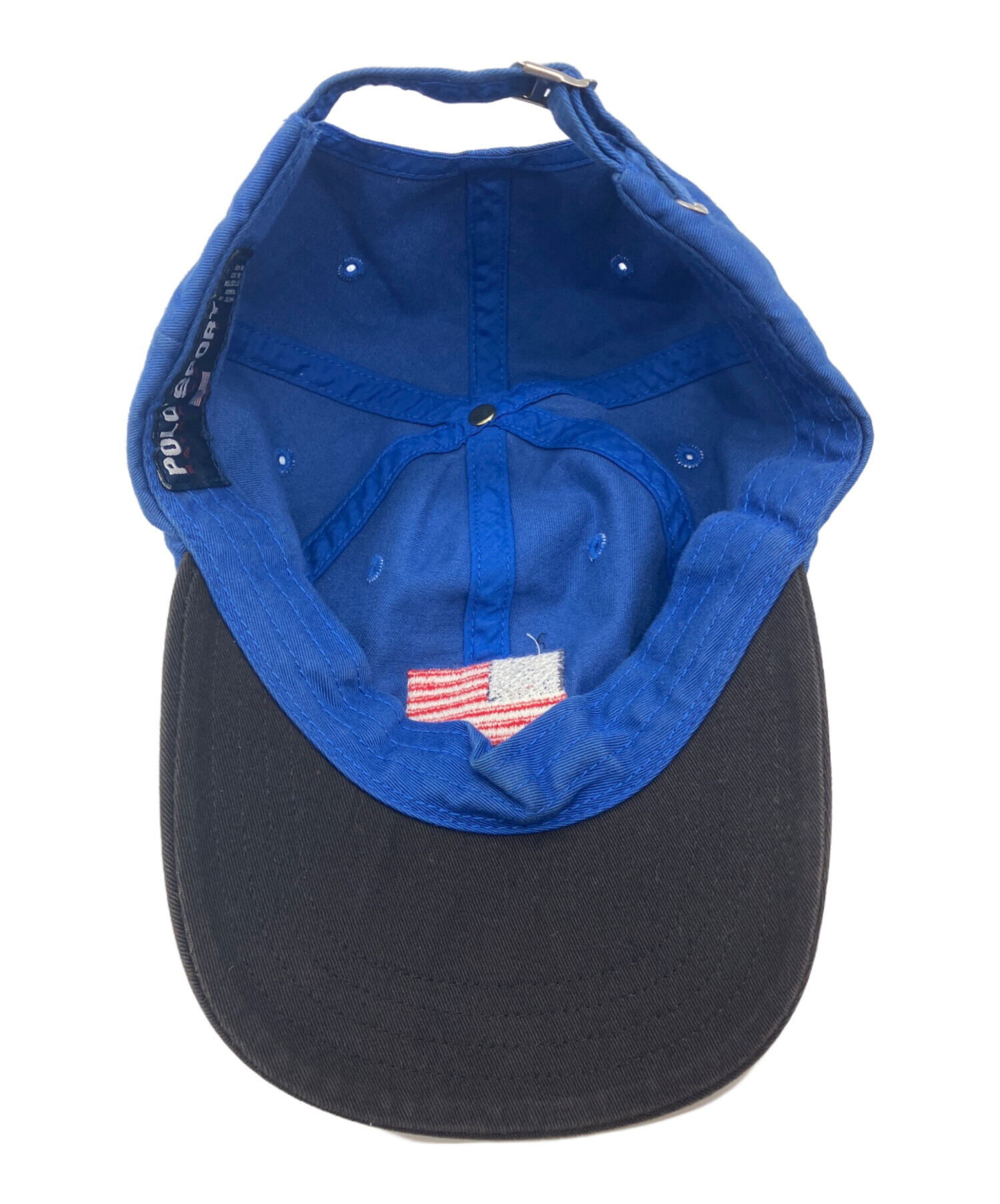 中古・古着通販】POLO SPORT (ポロスポーツ) 90s星条旗刺繍キャップ