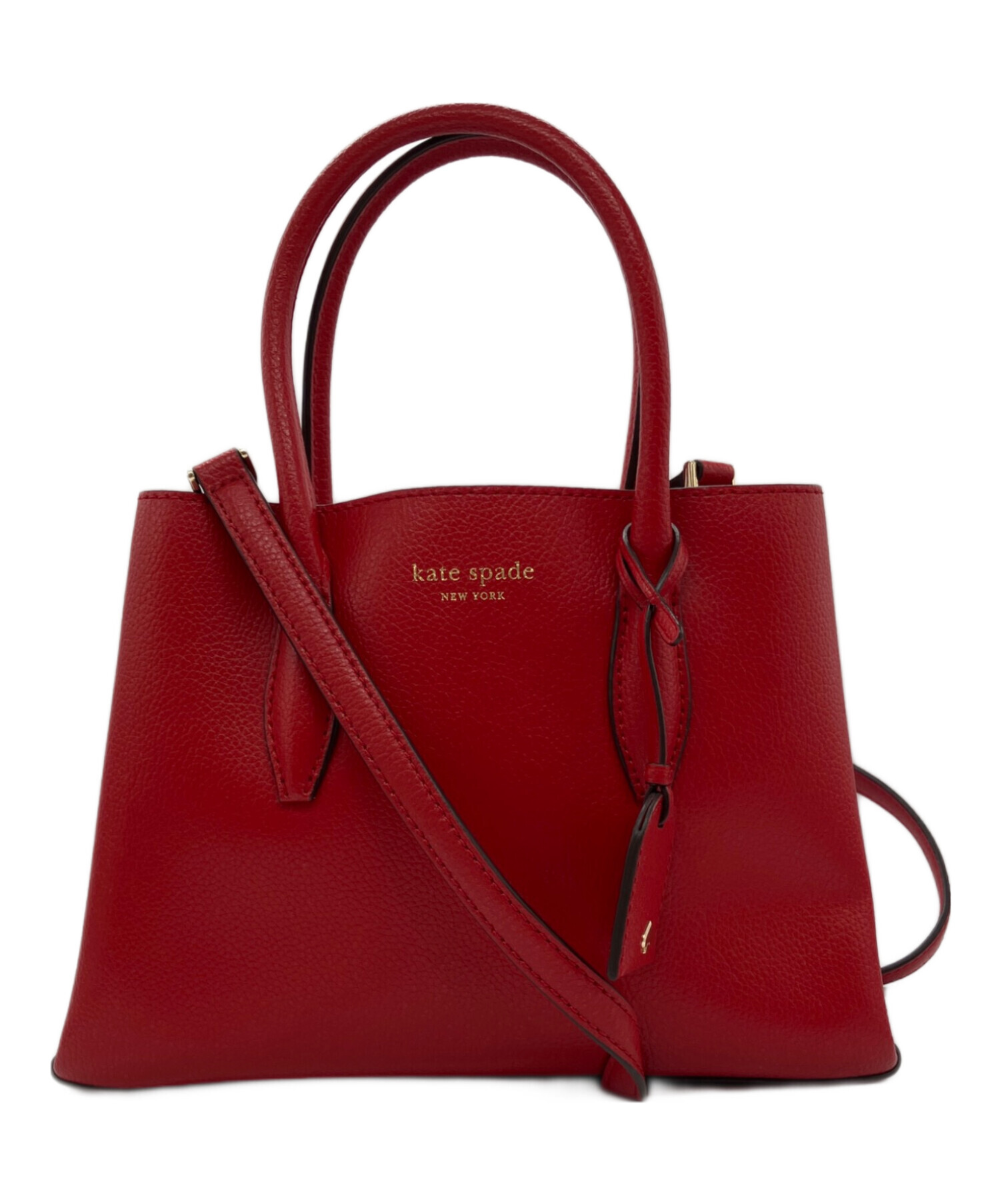 ☆未使用級☆ ケイトスペード エヴァ スモール サッチェルバッグ トートバッグ 中古・古着通販】Kate Spade (ケイトスペード) エヴァ スモール
