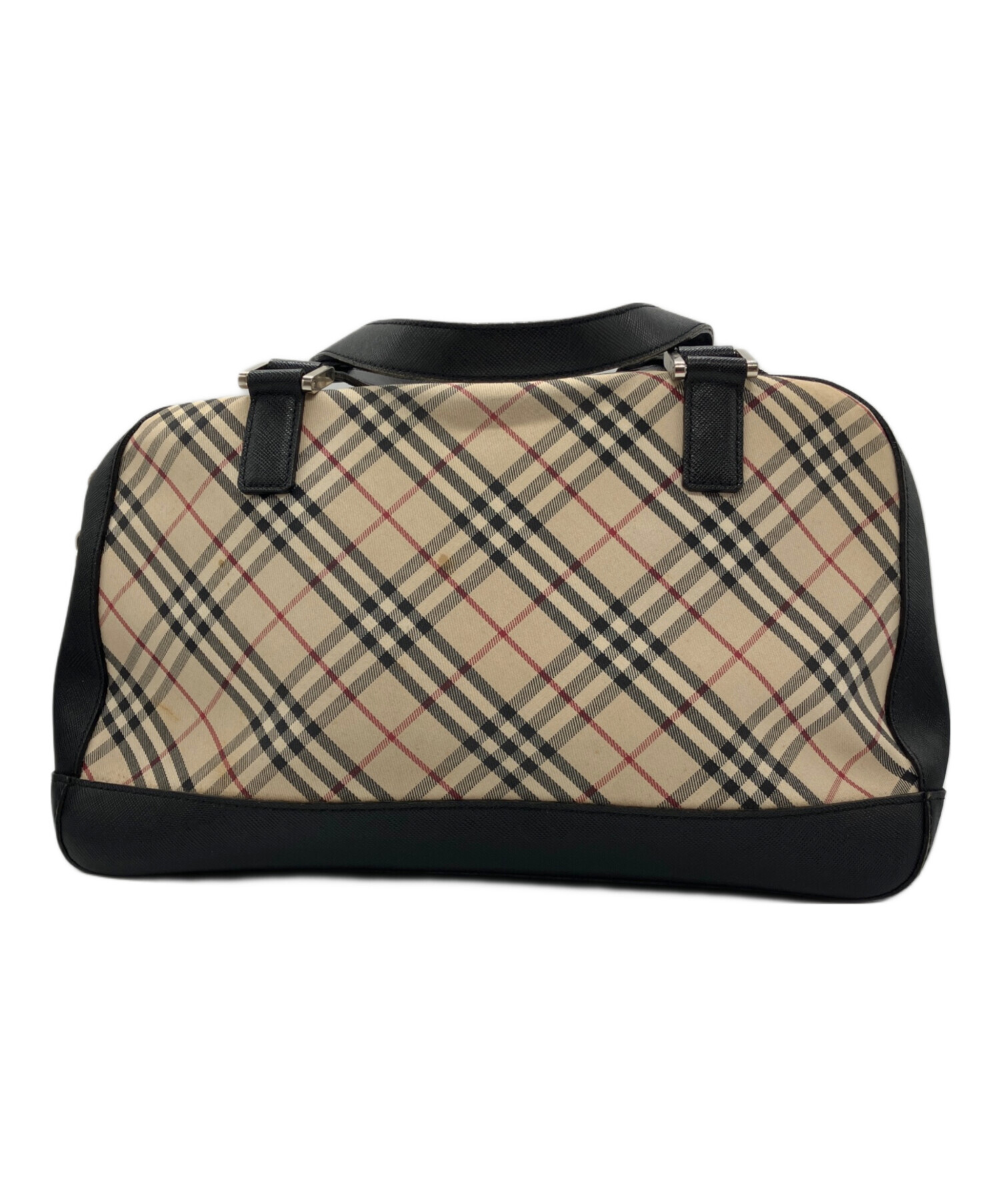 Burberrys ノバチェック ミニボストンバッグ中古未使用美品 中古・古着通販】BURBERRY (バーバリー) ノバチェックミニボストン