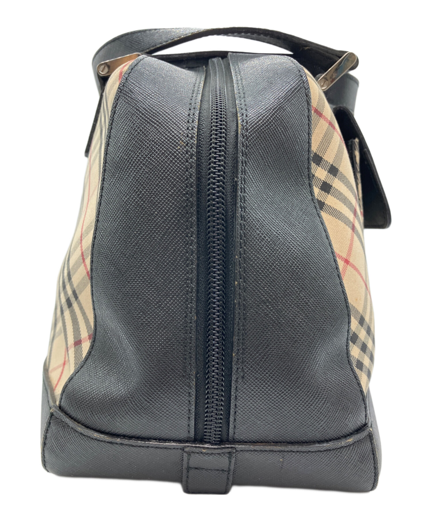 中古・古着通販】BURBERRY (バーバリー) ノバチェックミニボストン