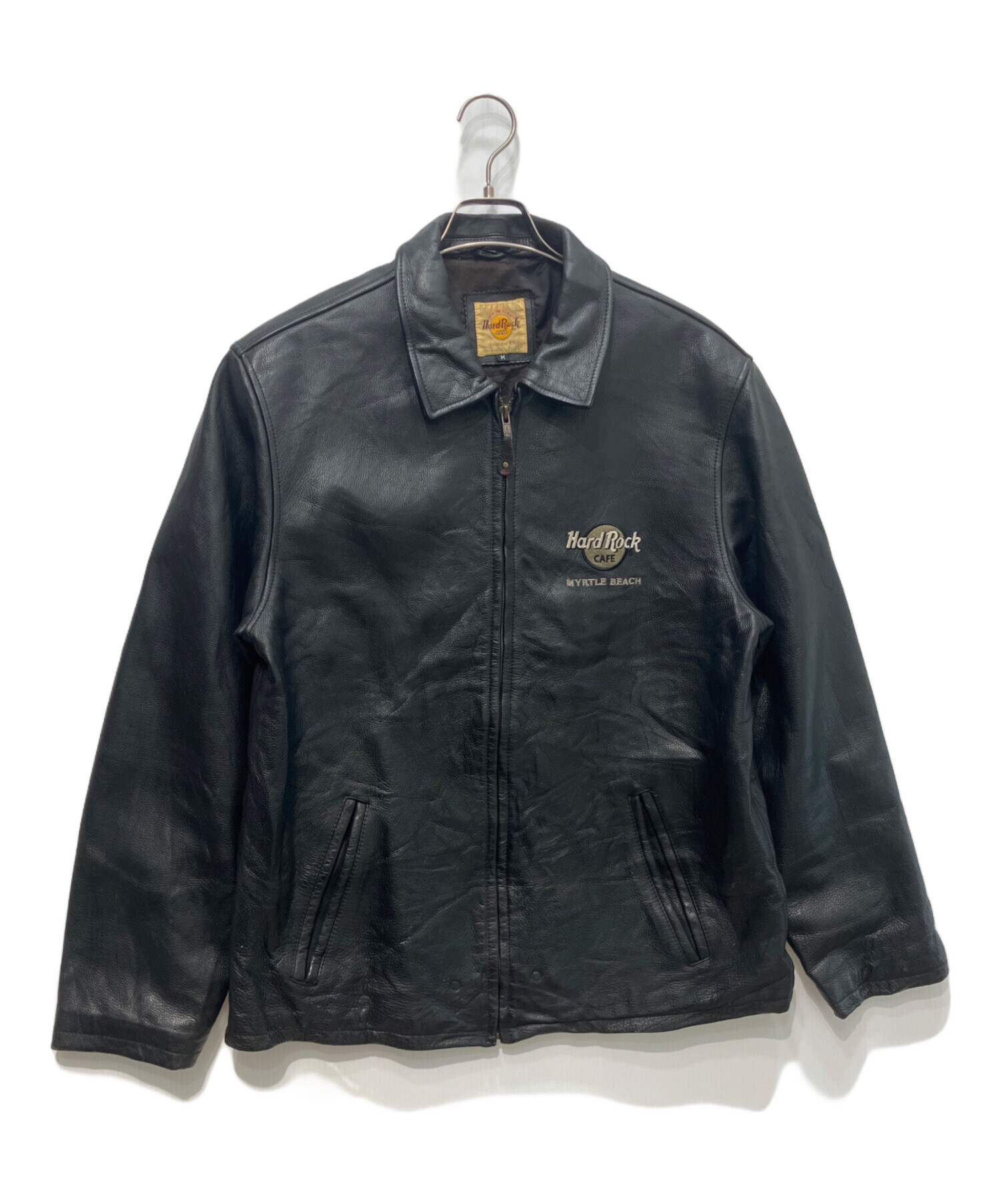 Hard Rock CAFE NAGOYA レザージャケット 中古・古着通販】Hard Rock cafe (ハードロックカフェ) レザー