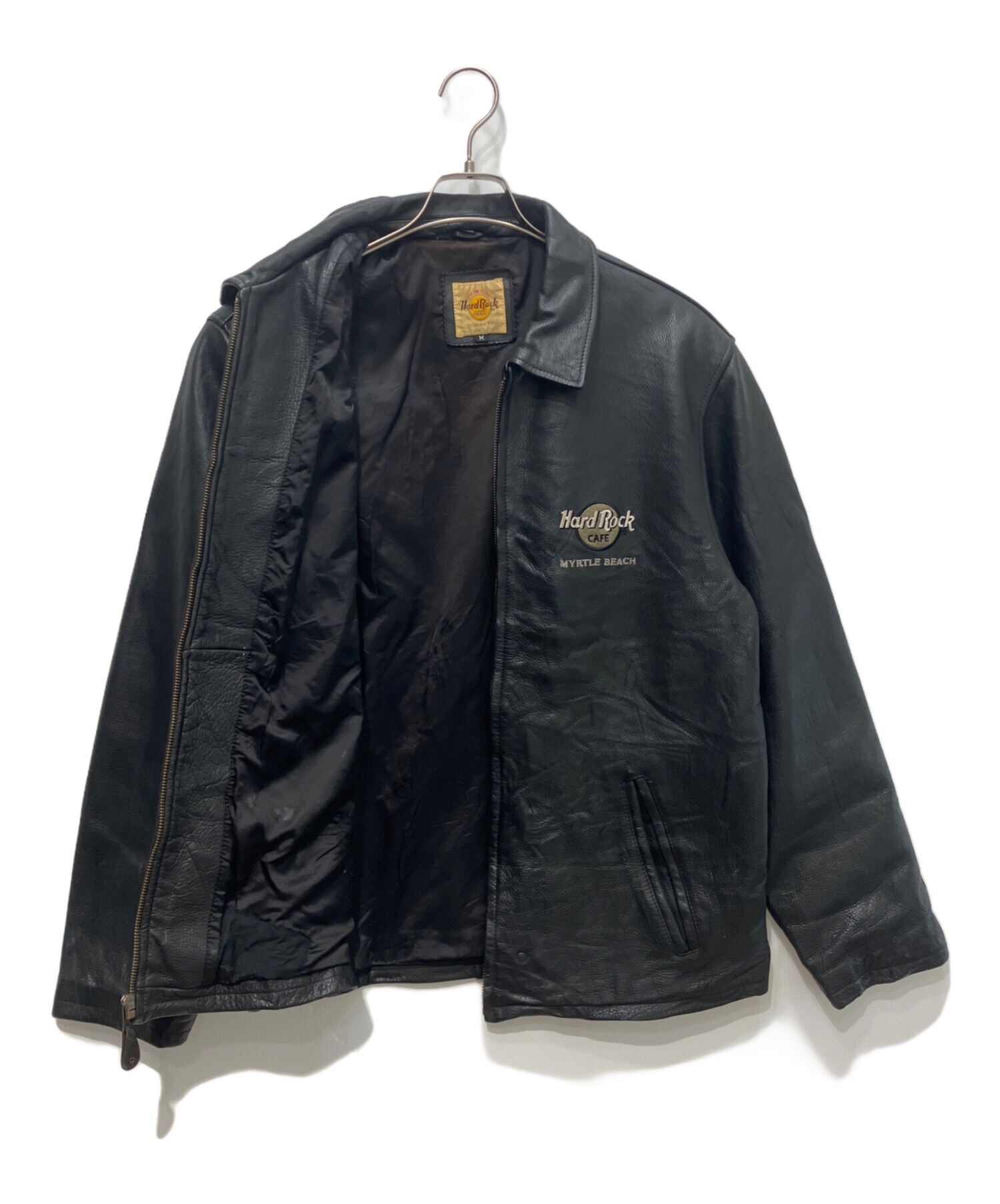 中古・古着通販】Hard Rock cafe (ハードロックカフェ) レザー