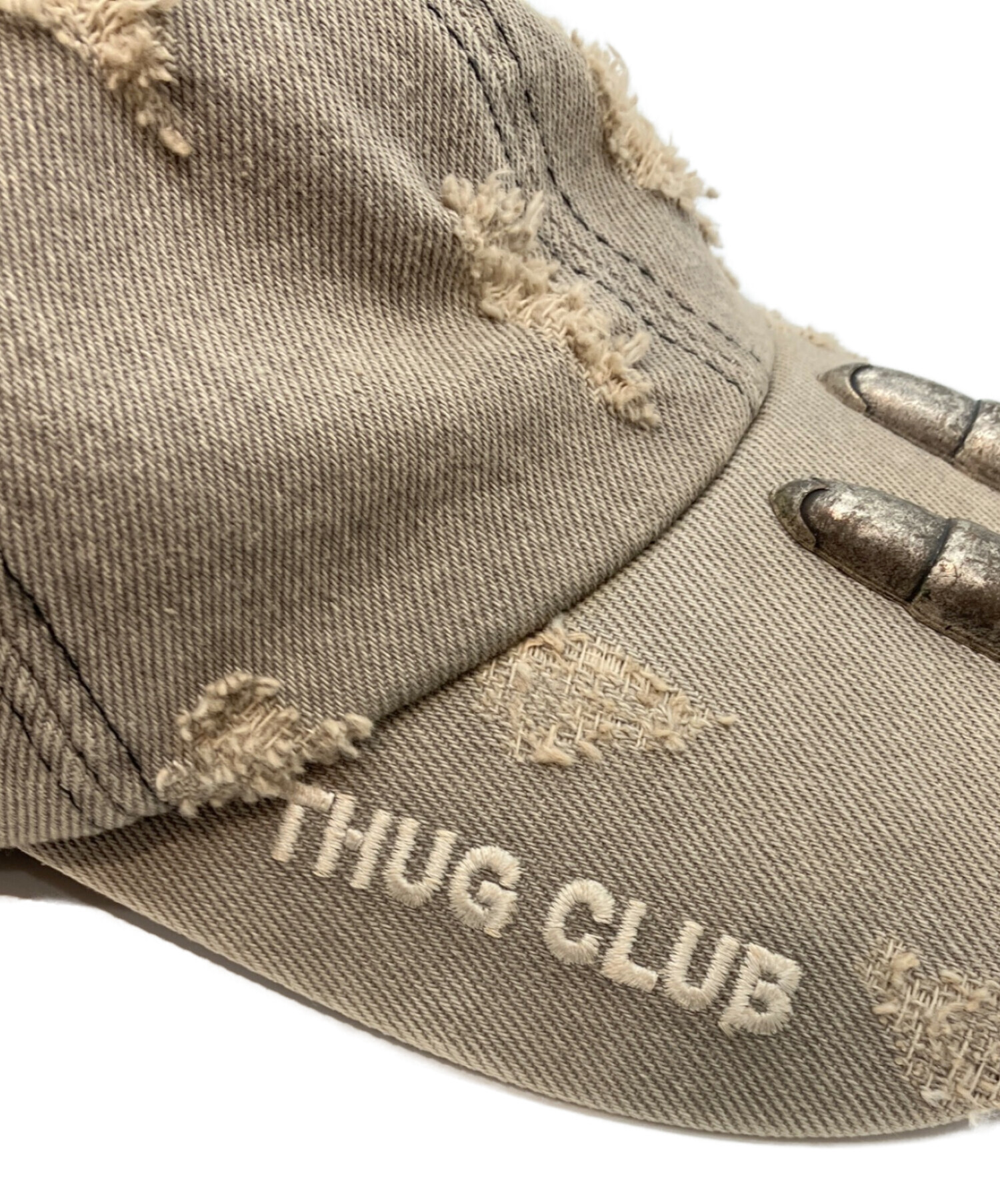 中古・古着通販】THUG CLUB (サグ クラブ) キャップ グレー｜ブランド