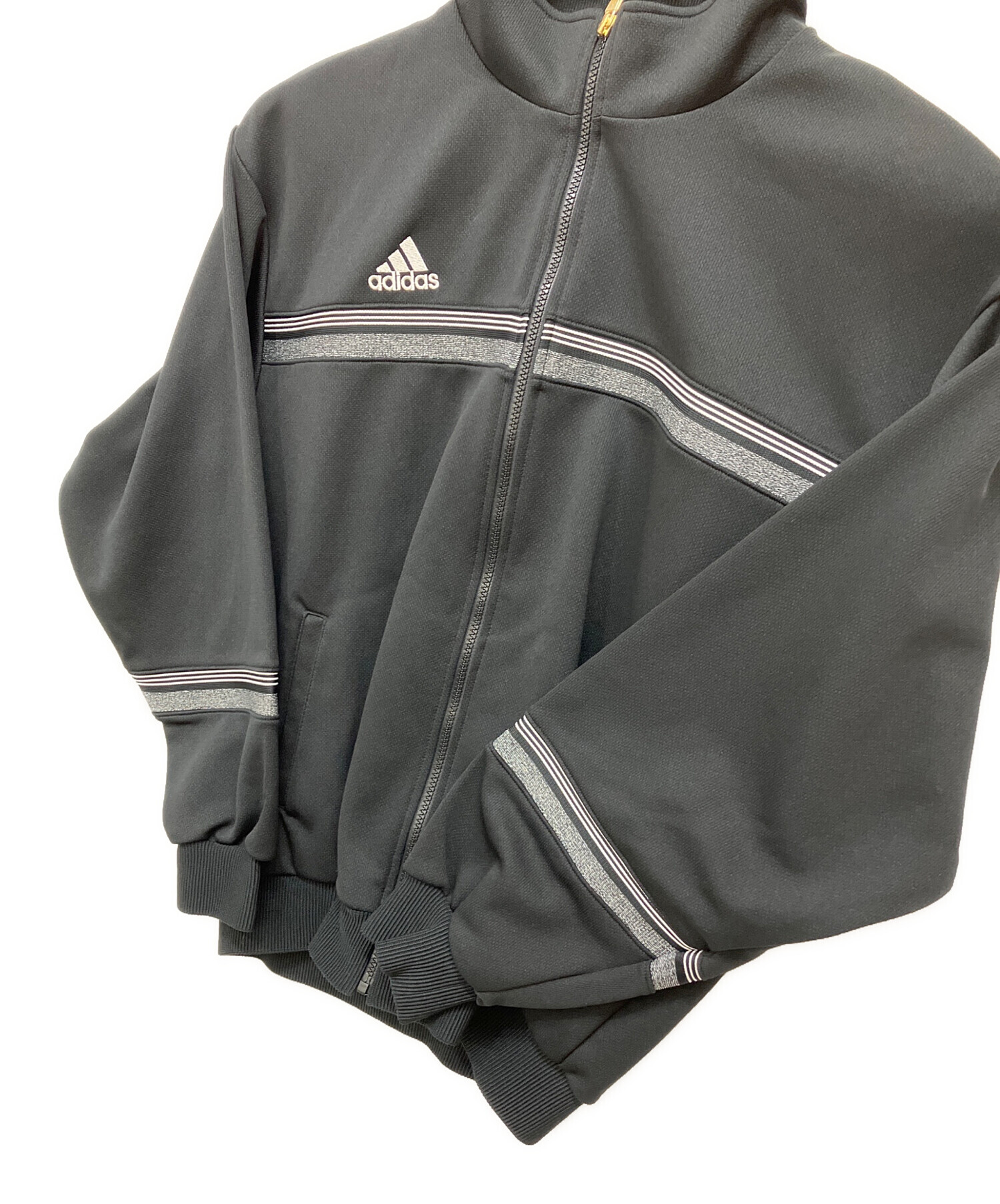中古・古着通販】adidas (アディダス) トラックジャケット ブラック