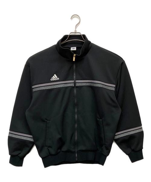  アディダス トラックジャケット 古着 XXLサイズ ブラック 中古・古着通販】adidas (アディダス) トラックジャケット ブラック
