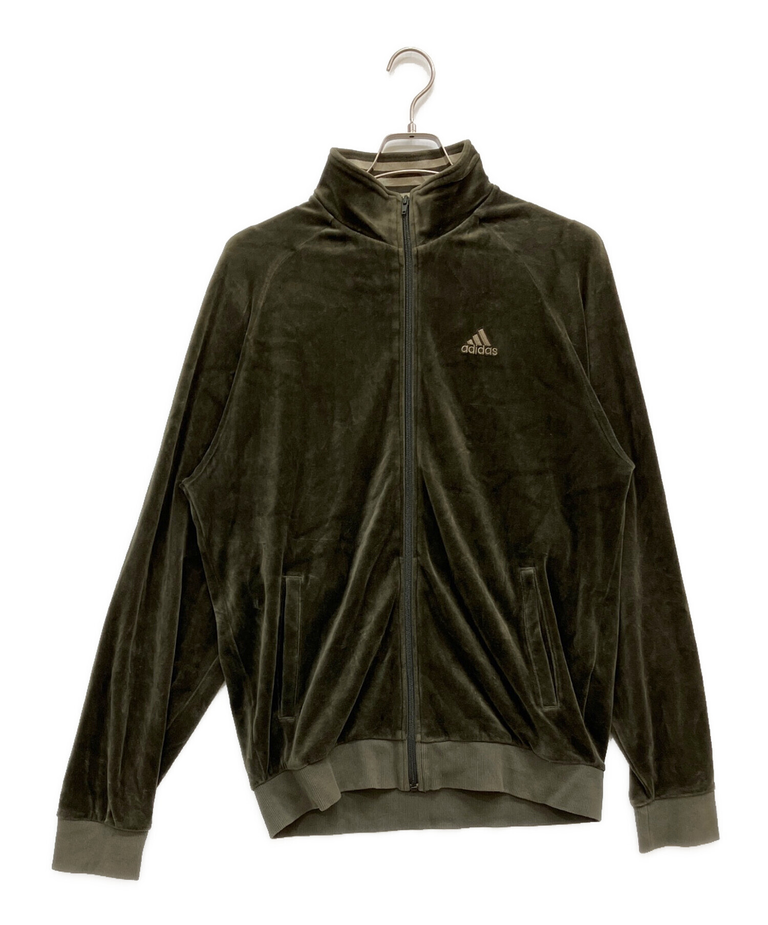 アディダス　ベロア　トラックジャケット 中古・古着通販】adidas (アディダス) ベロアトラックジャケット