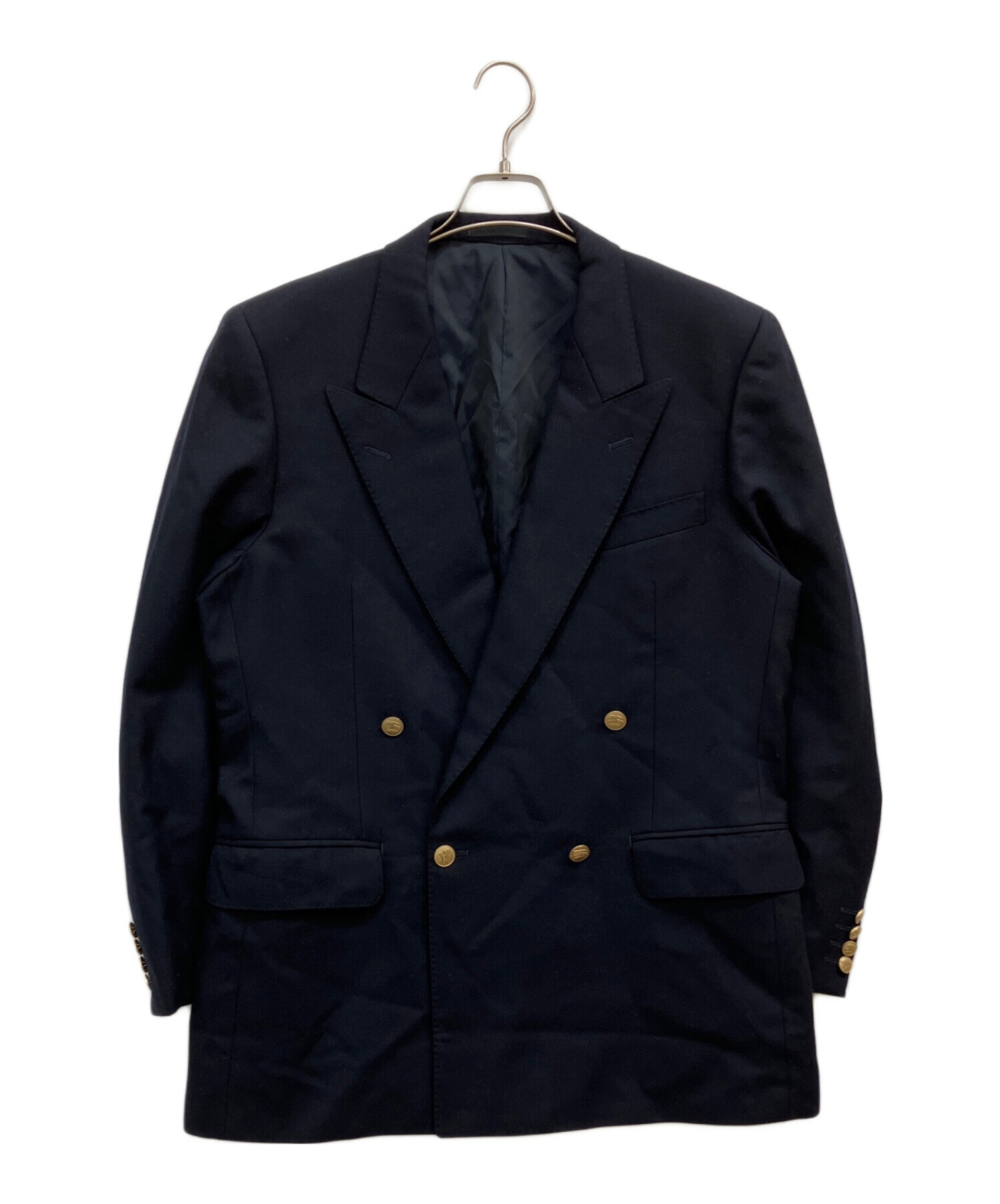 中古・古着通販】Burberry's (バーバリーズ) 金釦ブレザー ネイビー