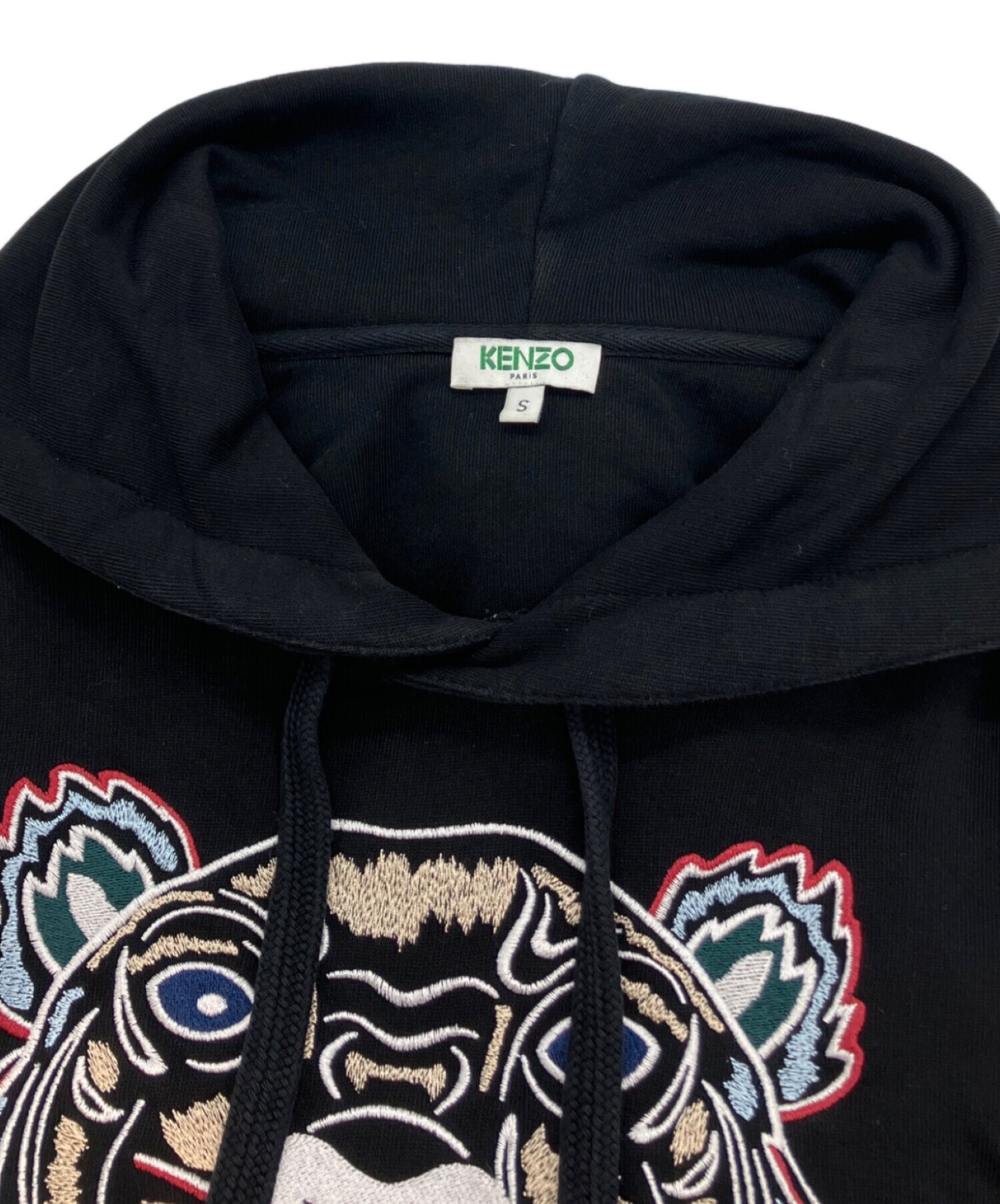 中古・古着通販】KENZO (ケンゾー) プルオーバーパーカー ブラック 