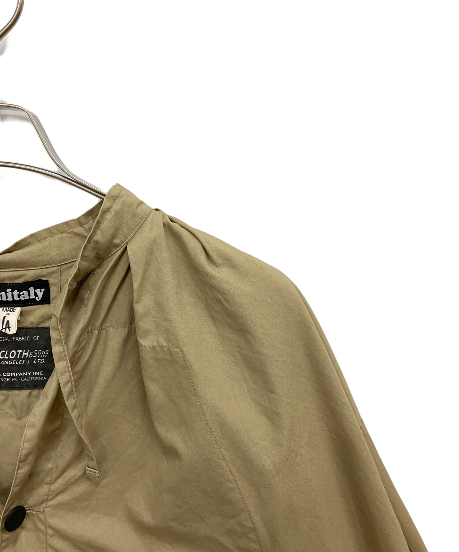 中古・古着通販】MONITALY (モニタリー) ジャケット ベージュ サイズ:S
