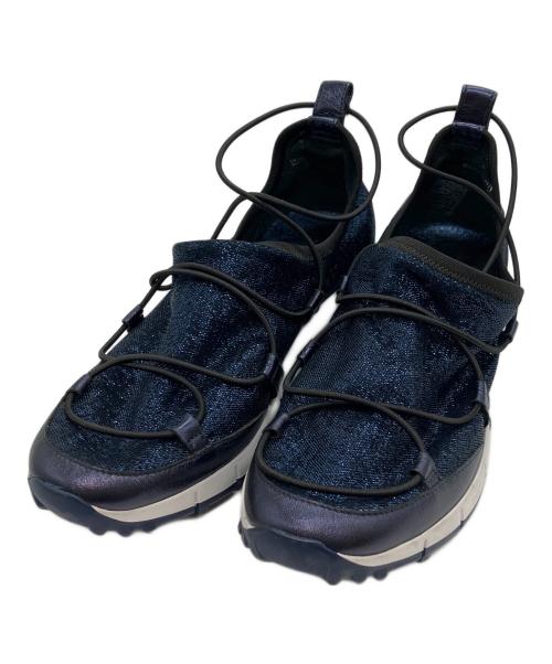 中古・古着通販】JIMMY CHOO (ジミーチュウ) スニーカー ネイビー