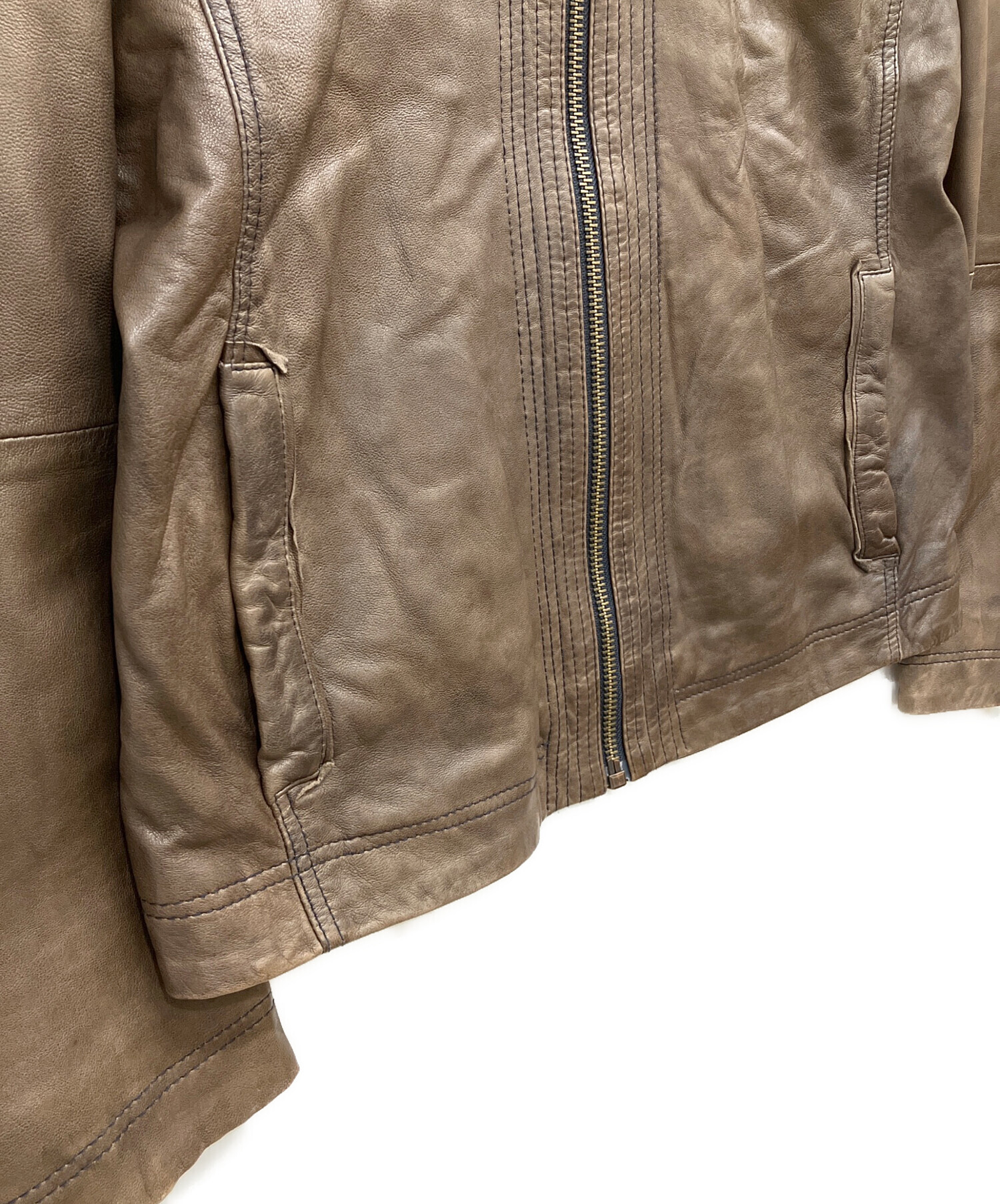 中古・古着通販】BOSS HUGO BOSS (ボス ヒューゴボス) レザー